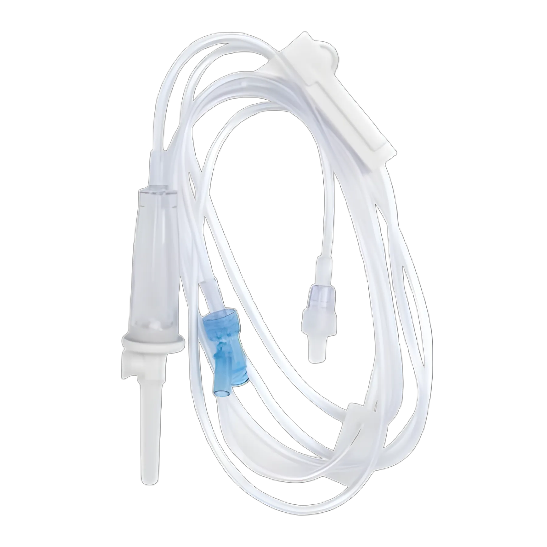 SafeDay™ IV Pump Set with Vented Cap - 15 Drops/mL, 86" Tubing