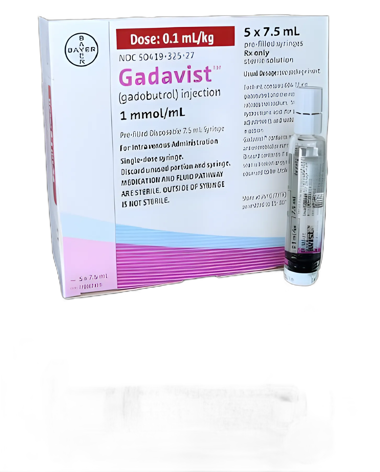 Gadavist™ Gadobutrol 1 mmol / mL Injection Prefilled Syringe 7.5 mL