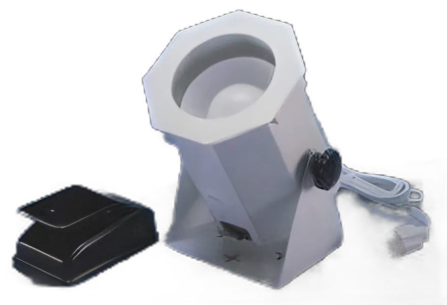 X-Ray Illuminating-Lamp Intensipot 1 Lamp 75 W Free Standing 6 Inch Diameter X 8-/2 Inch High White