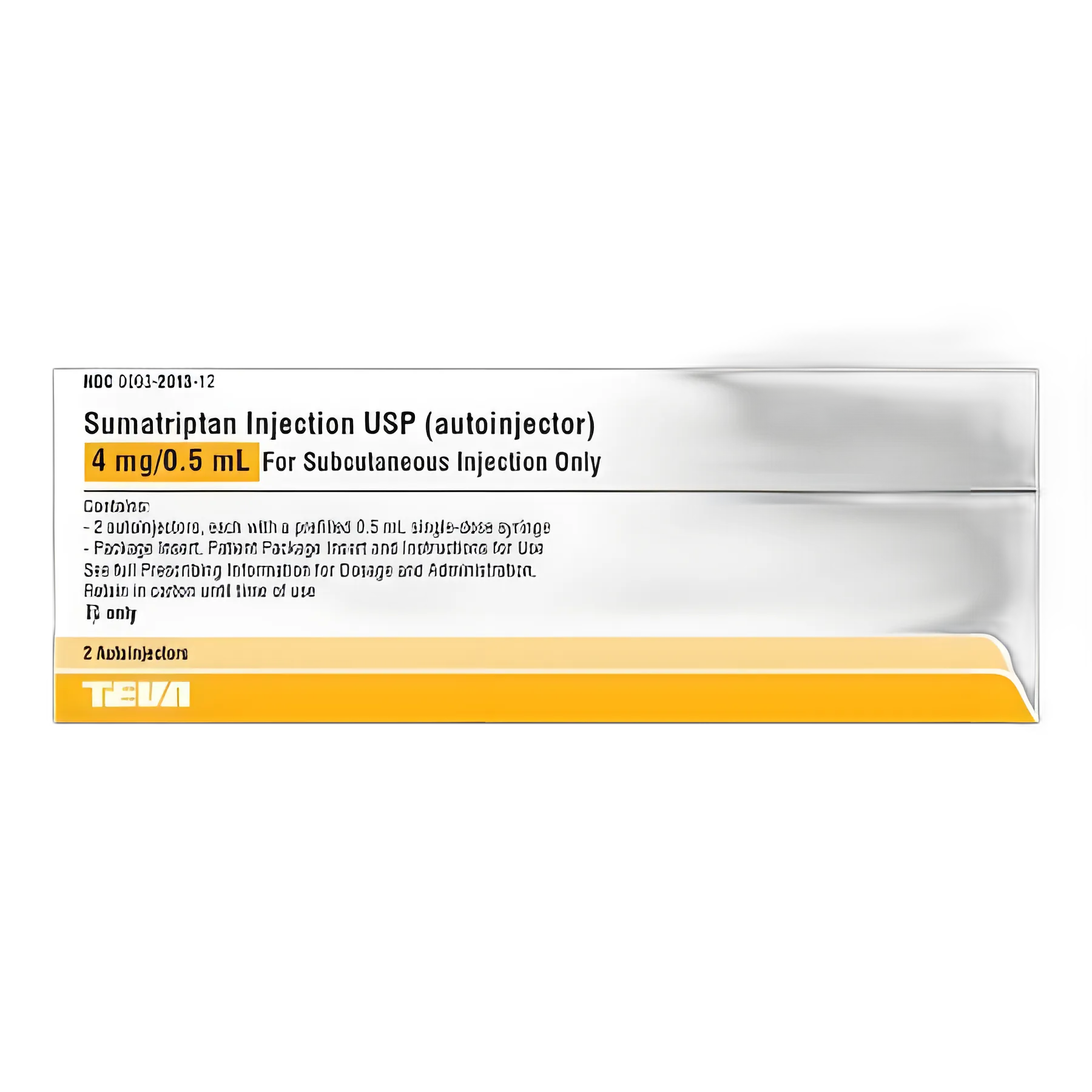 Sumatriptan Succinate 4 mg / 0.5 mL Injection - Prefilled Syringe for Migraine Relief