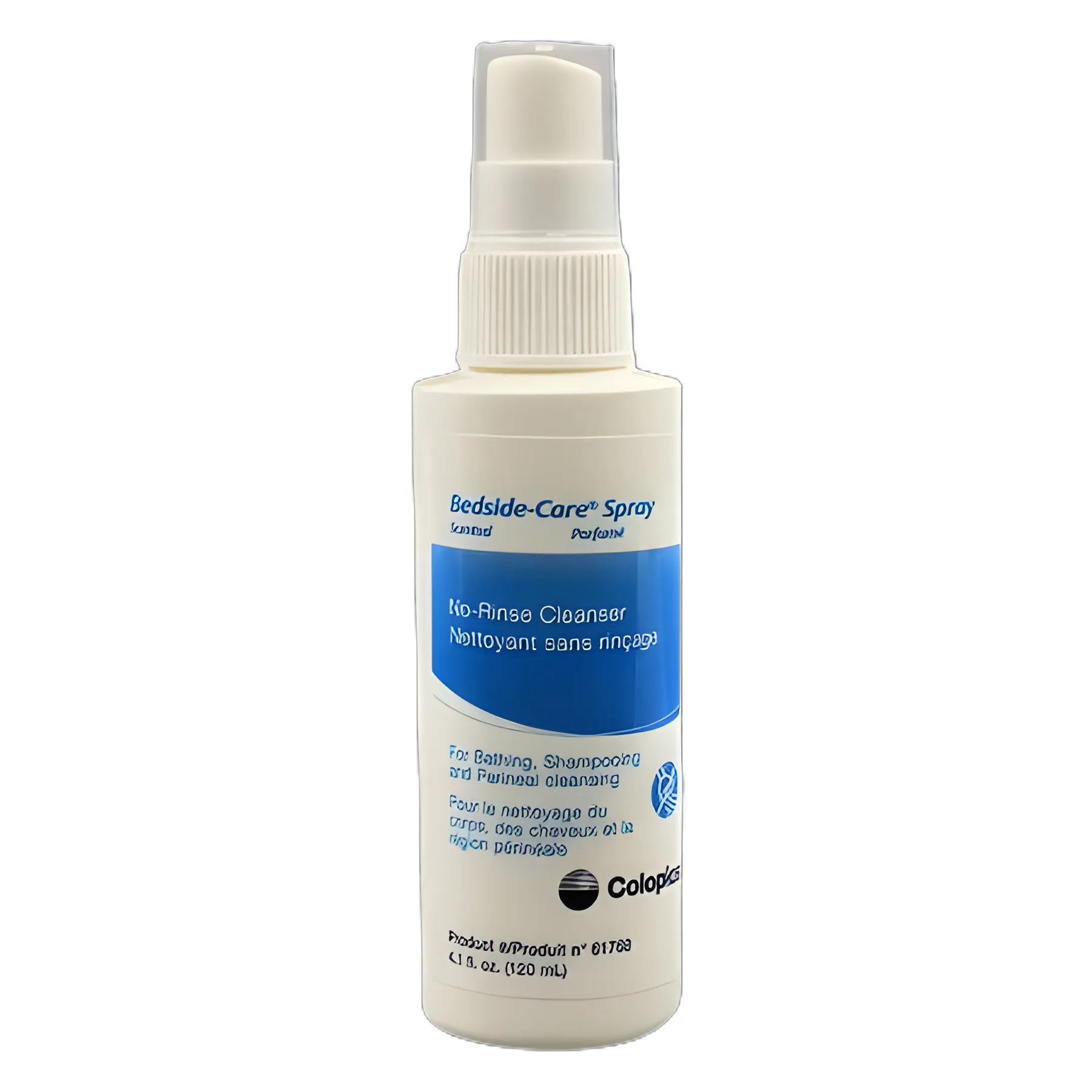 Bedside-Care Rinse-Free Shampoo and Body Wash, 4 oz Pump Bottle - Scented