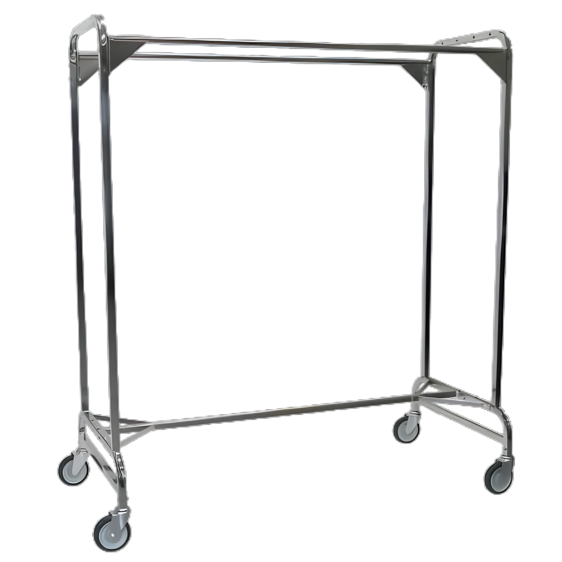 Double Garment Rack Chrome - 725