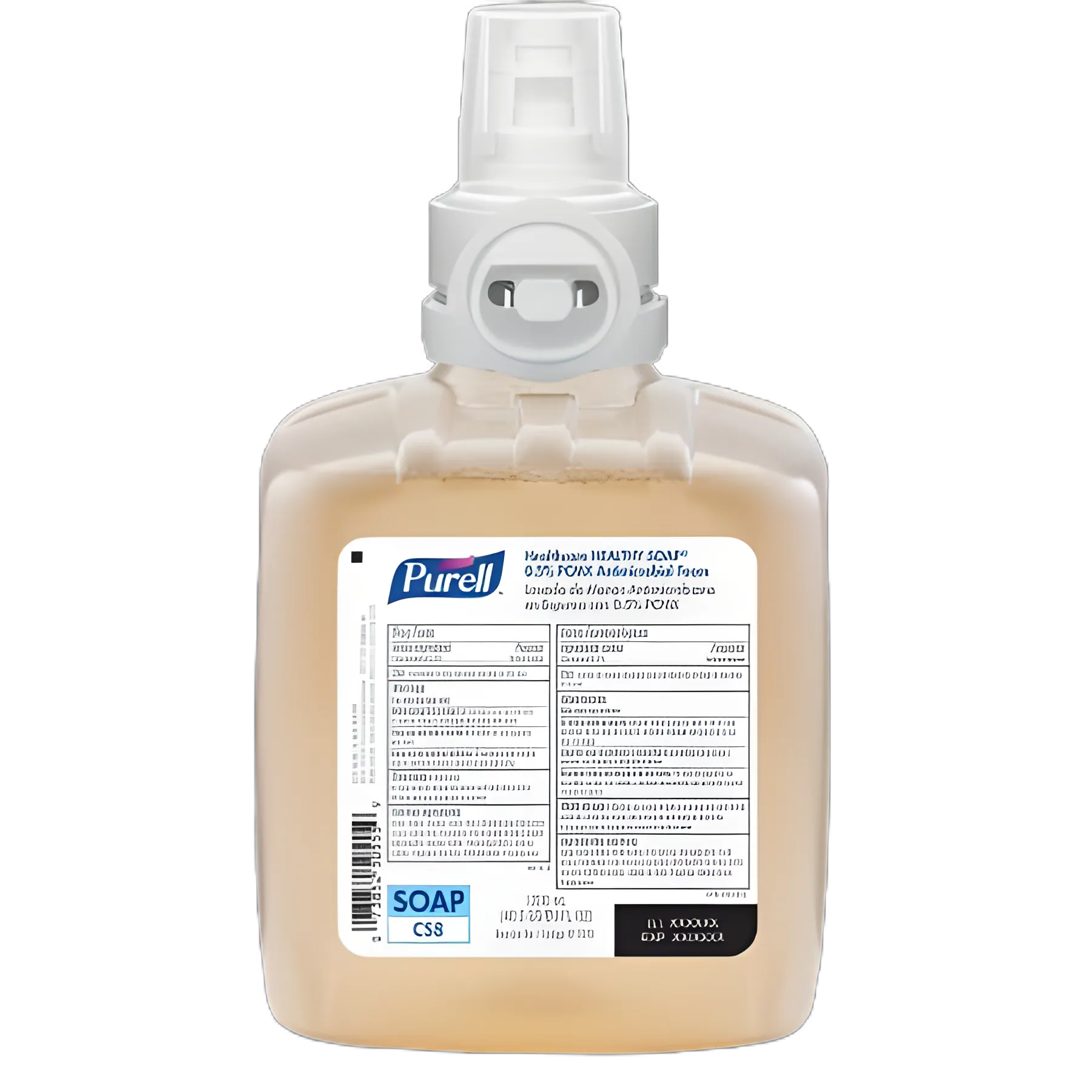 Purell® Healthy Soap® Antimicrobial Foaming Soap, 1200 mL Refill for CS8 Dispensers, Floral Scent