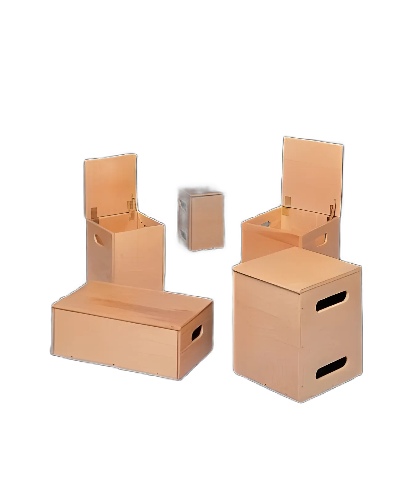 Work Hardening Weight Box with Hinged Lid for Physical Therapy and Rehabilitation