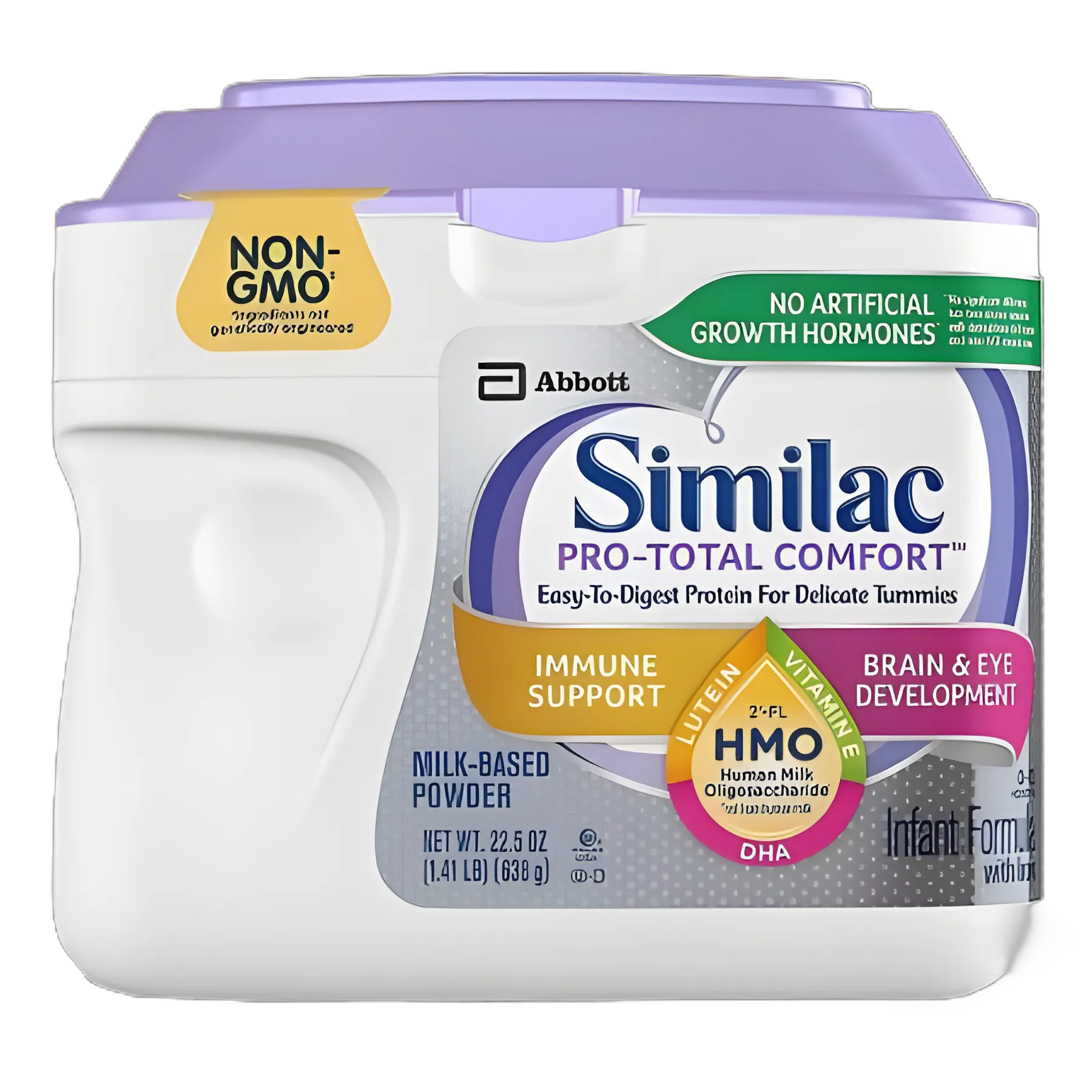 Infant Formula Similac Pro-Total Comfort™ Unflavored 20.1 oz. Canister Powder Iron Lactose Sensitivity