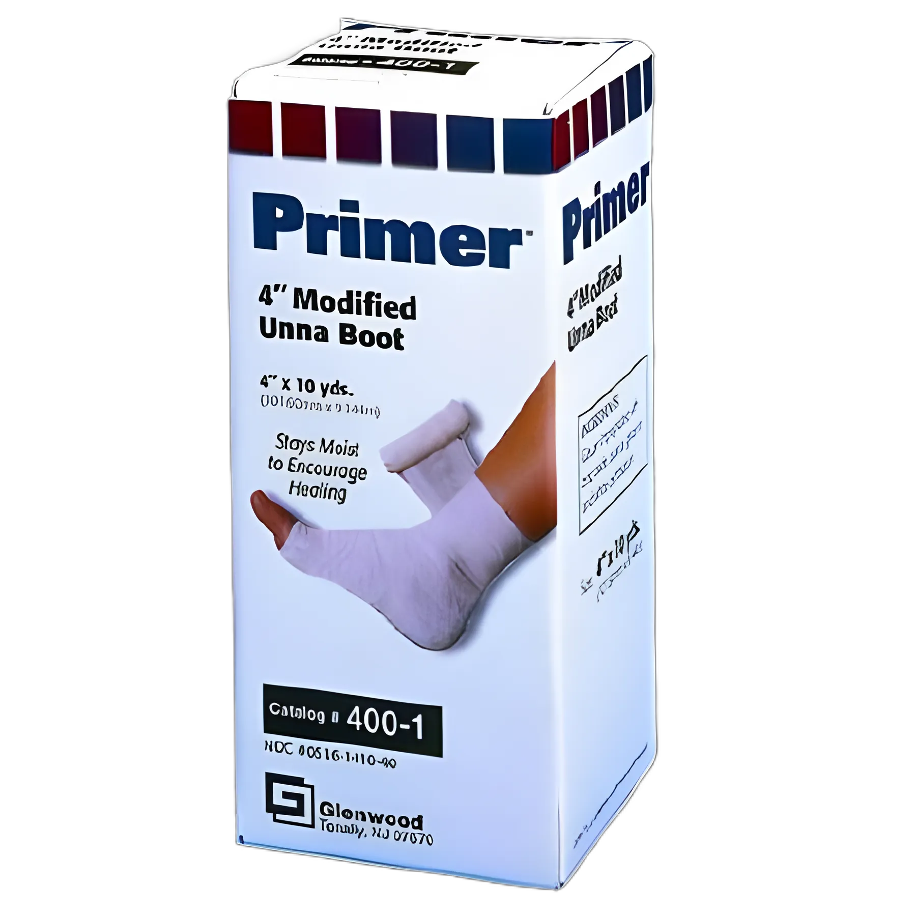 Unna Boot Primer® Zinc Oxide 4 Inch X 10 Yard