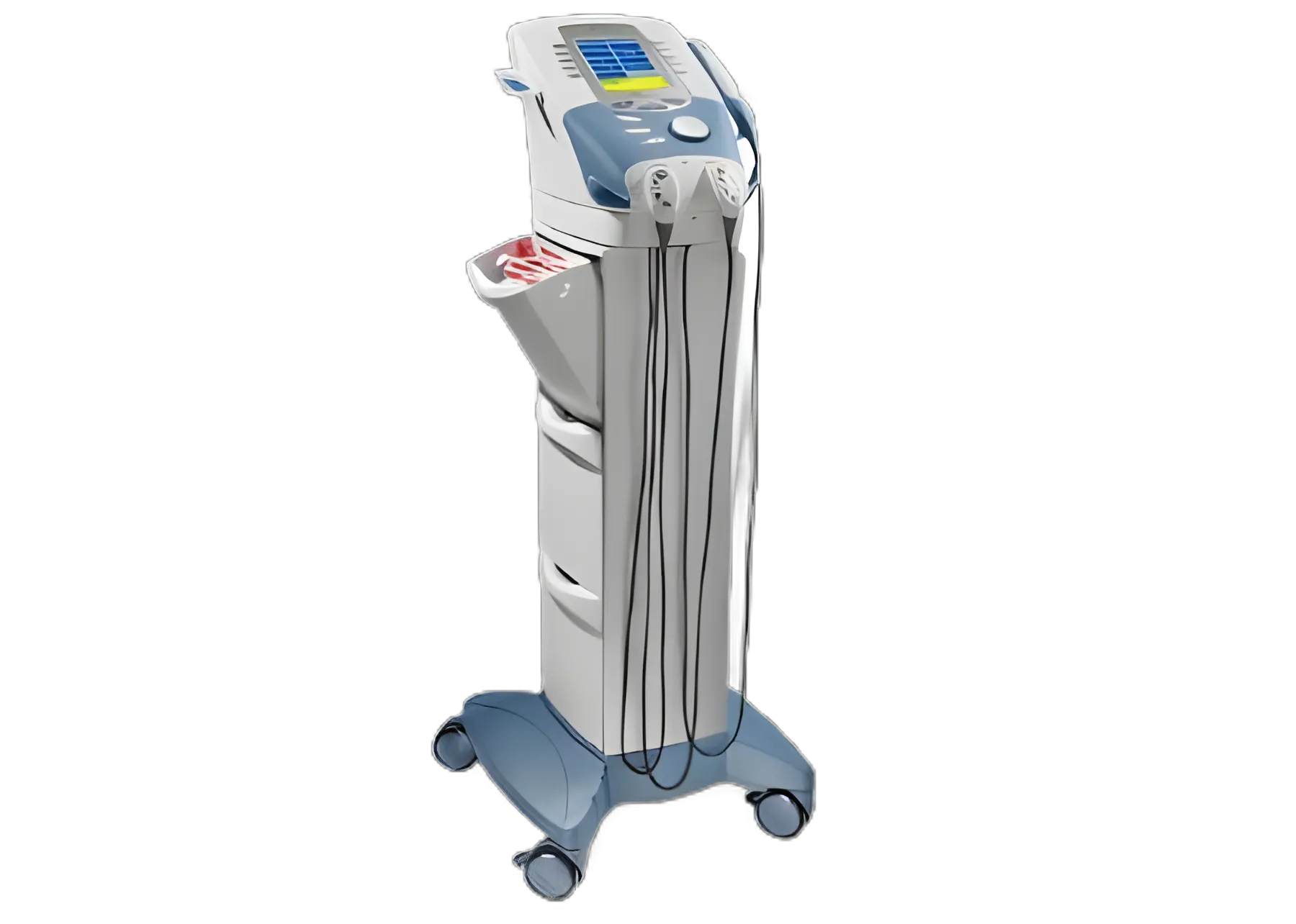 Electrotherapy / Ultrasound Combination System with Cart Vectra Genisys® Combo 4-Channel - 00-2796K