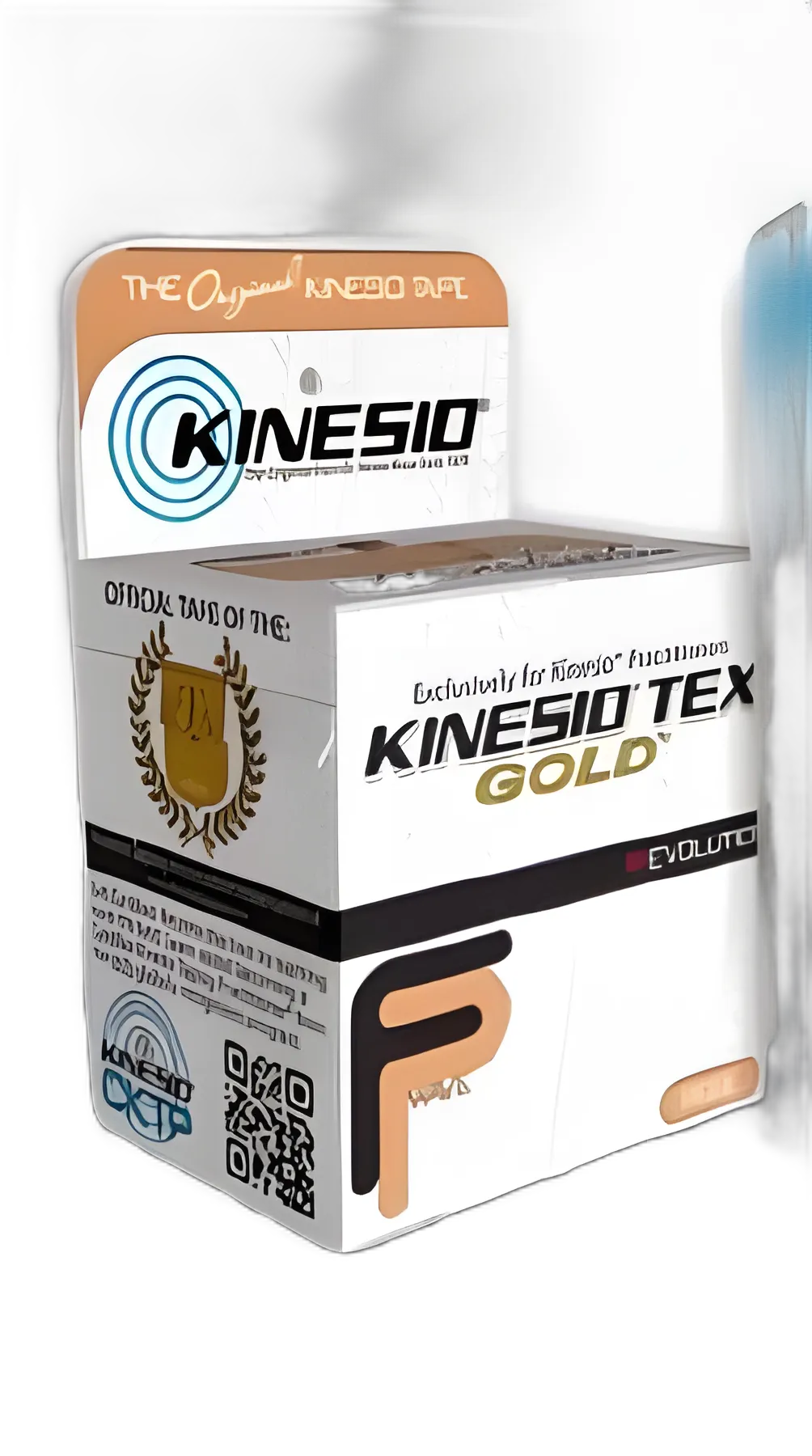 Kinesio® Tex Gold™ FP Beige 2 Inch X 4 Yard Cotton Kinesiology Tape for Therapeutic Support
