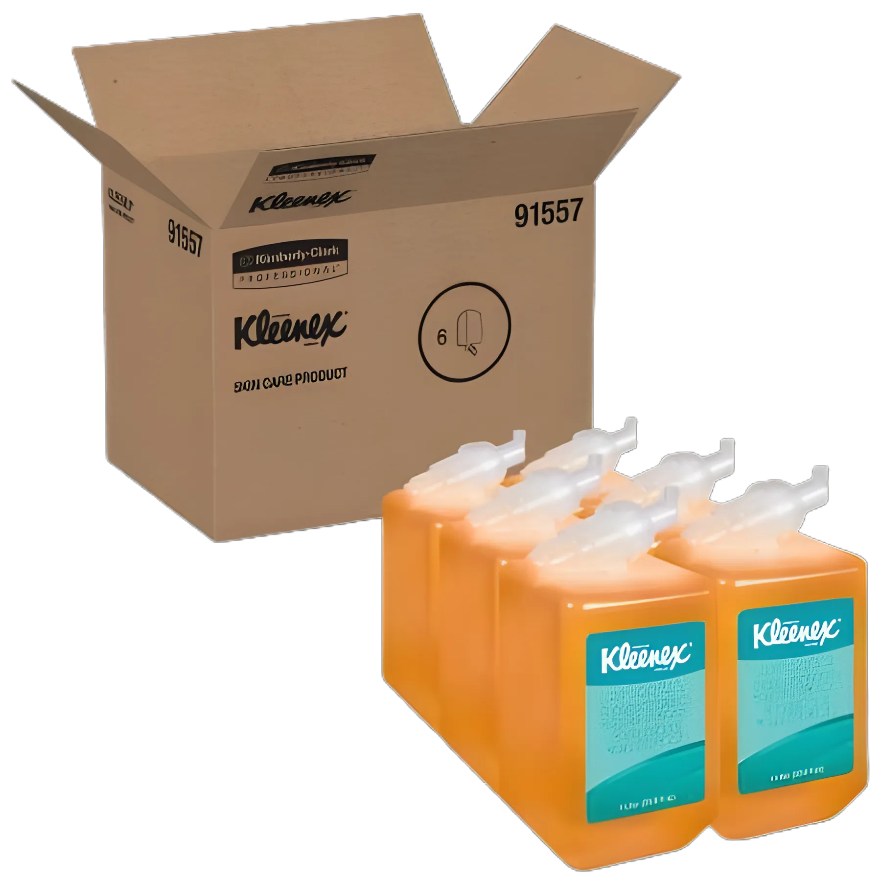 Shampoo and Body Wash Kleenex® 1,000 mL Dispenser Refill Bottle Citrus Scent