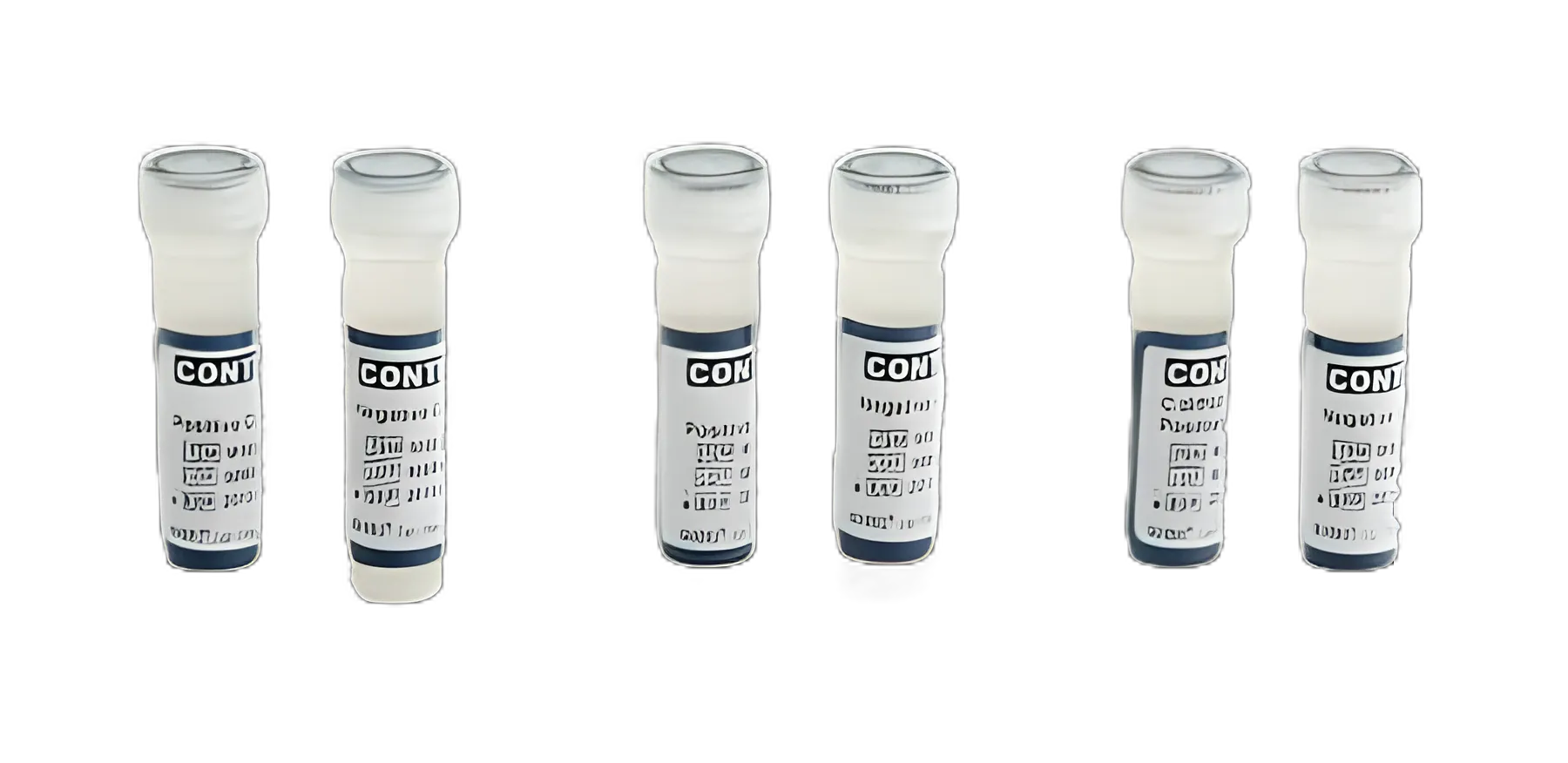 Molecular Diagnostic Control Set Quidel® Bordetella pertussis Positive Level / Negative Level 2 Vials