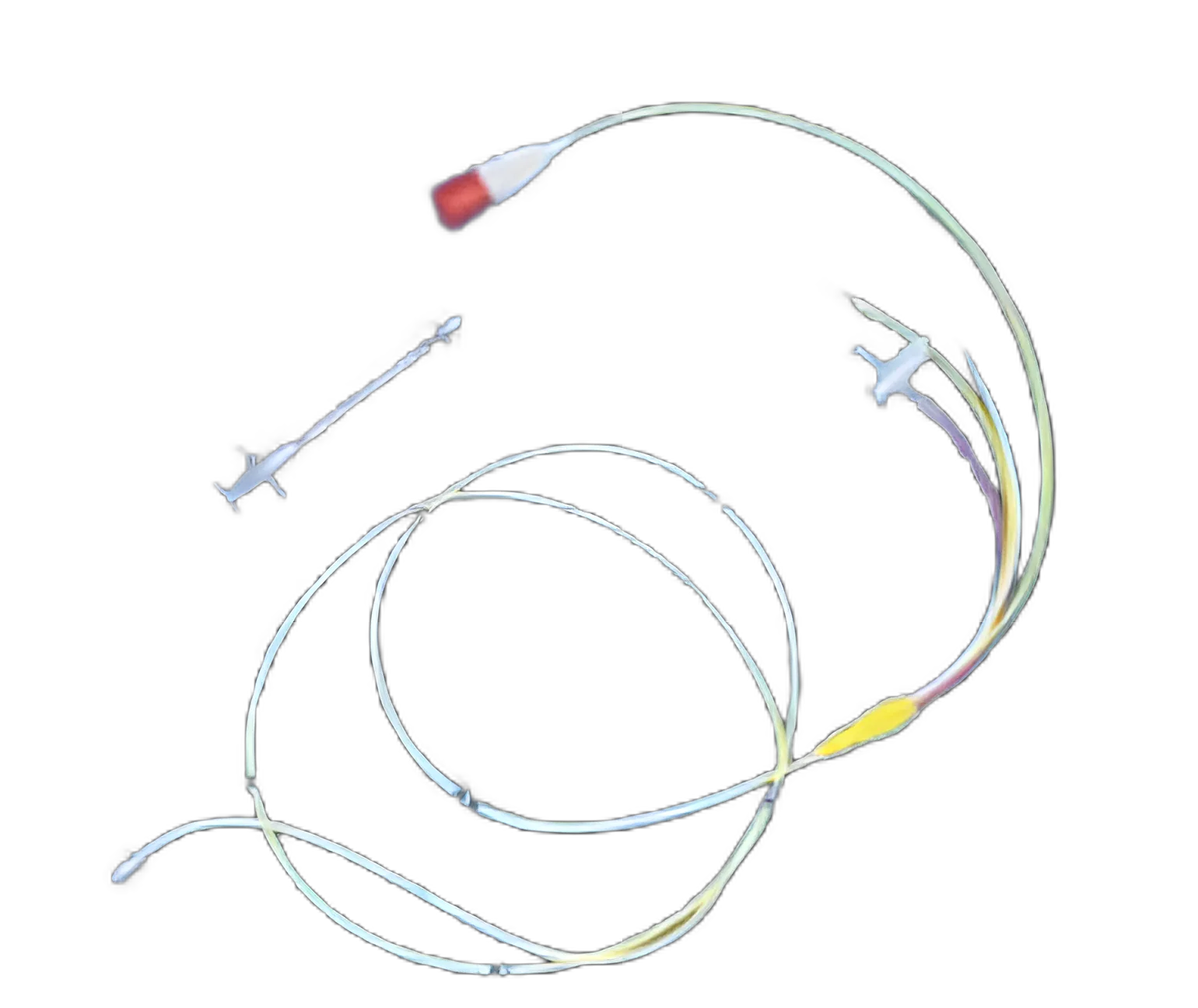 Thermodilution Catheter Safety Wedge 7 Fr. 4 Lumen Heparin Coated