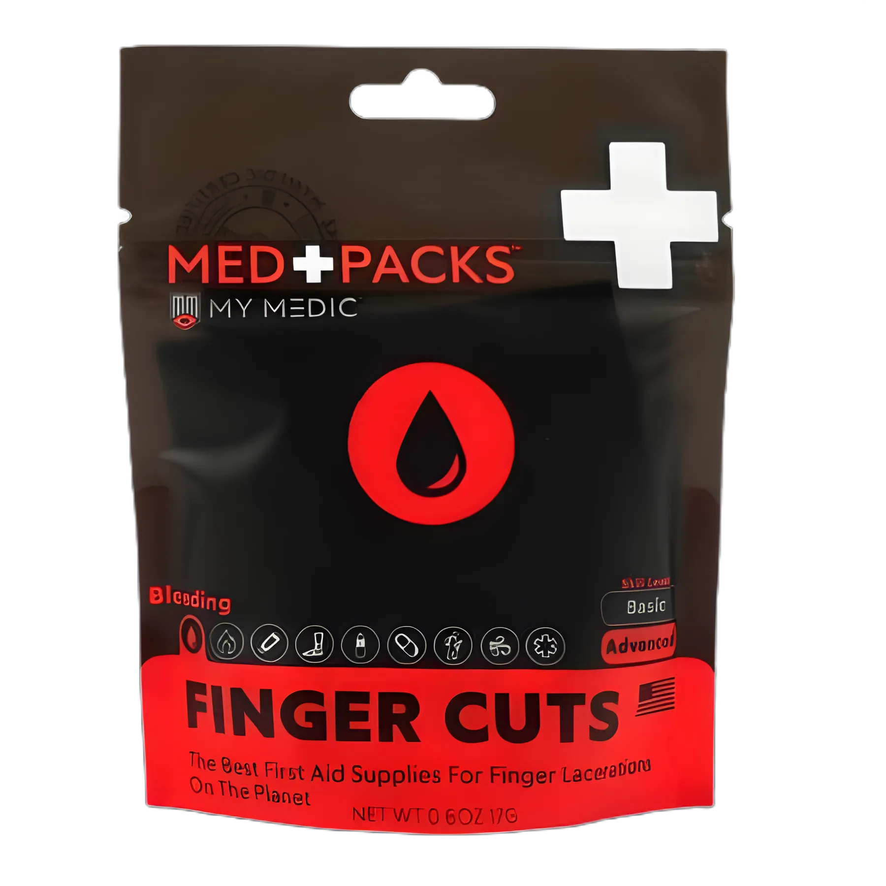 First Aid Kit My Medic™ MED PACKS FInger Cut Pouch