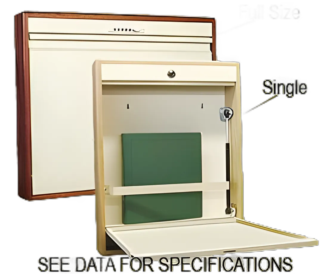 Wall Mount Desk Elite Series Wood Trim Specify Trim Color When Ordering 25H X 30W X 4D Inch
