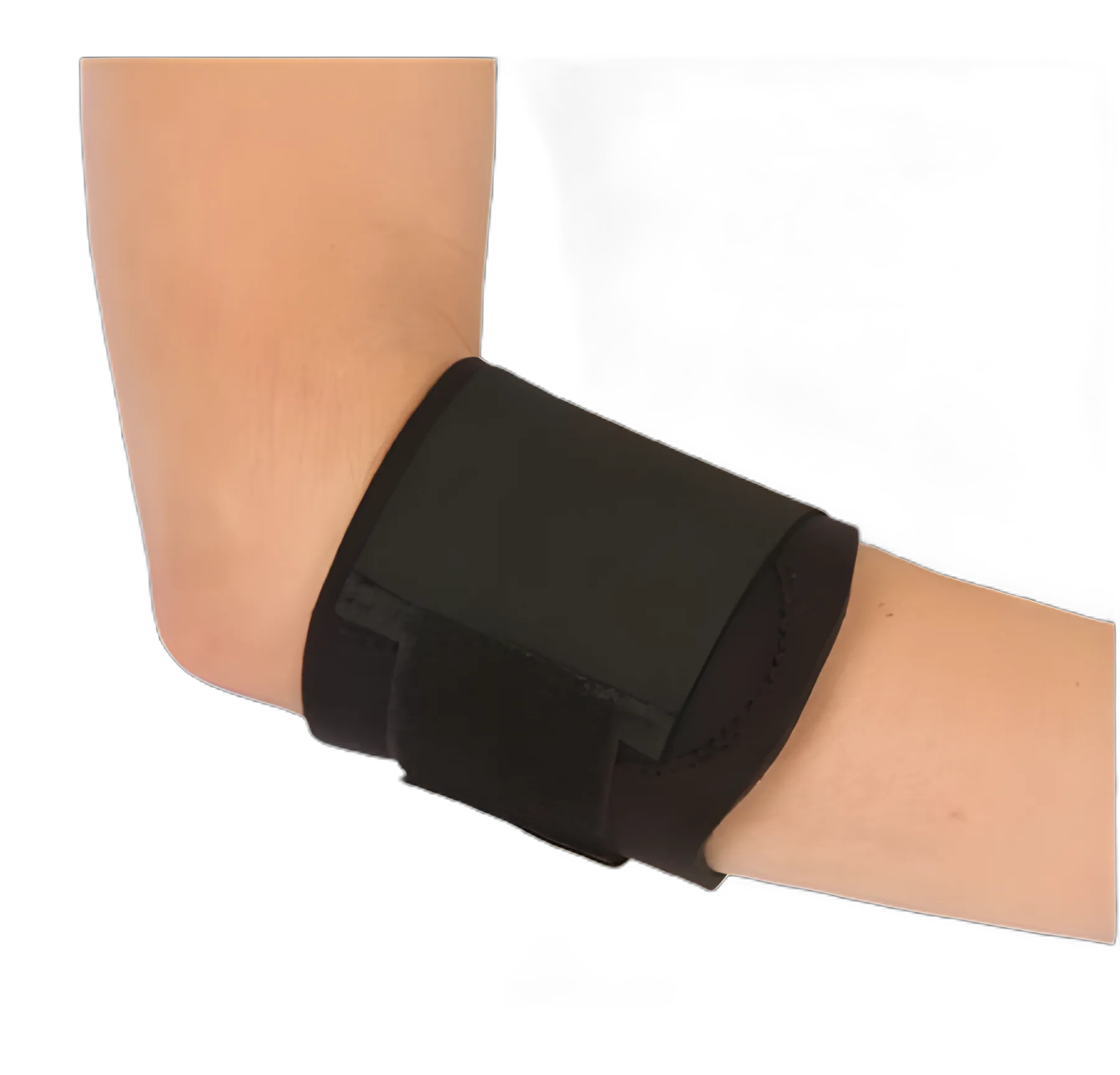 Elbow Support PROCARE® Large Contact Closure Tennis Left or Right Elbow 11 to 14 Inch Circumference Black