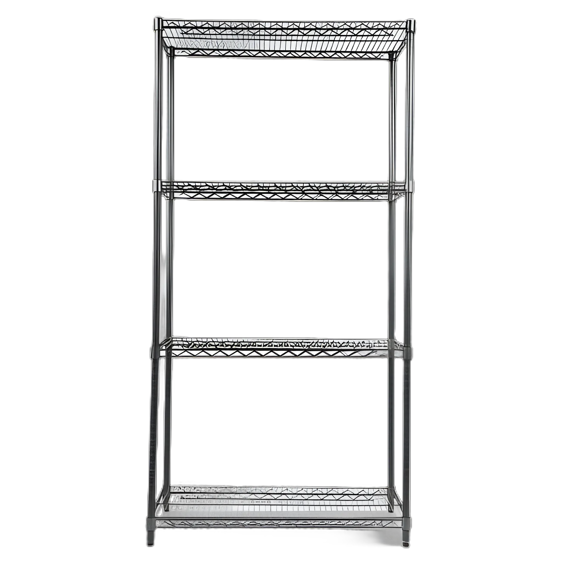 Alera® 4-Tier Wire Shelving Kit, 18x36x72 Inch, NSF Certified - Medical Storage