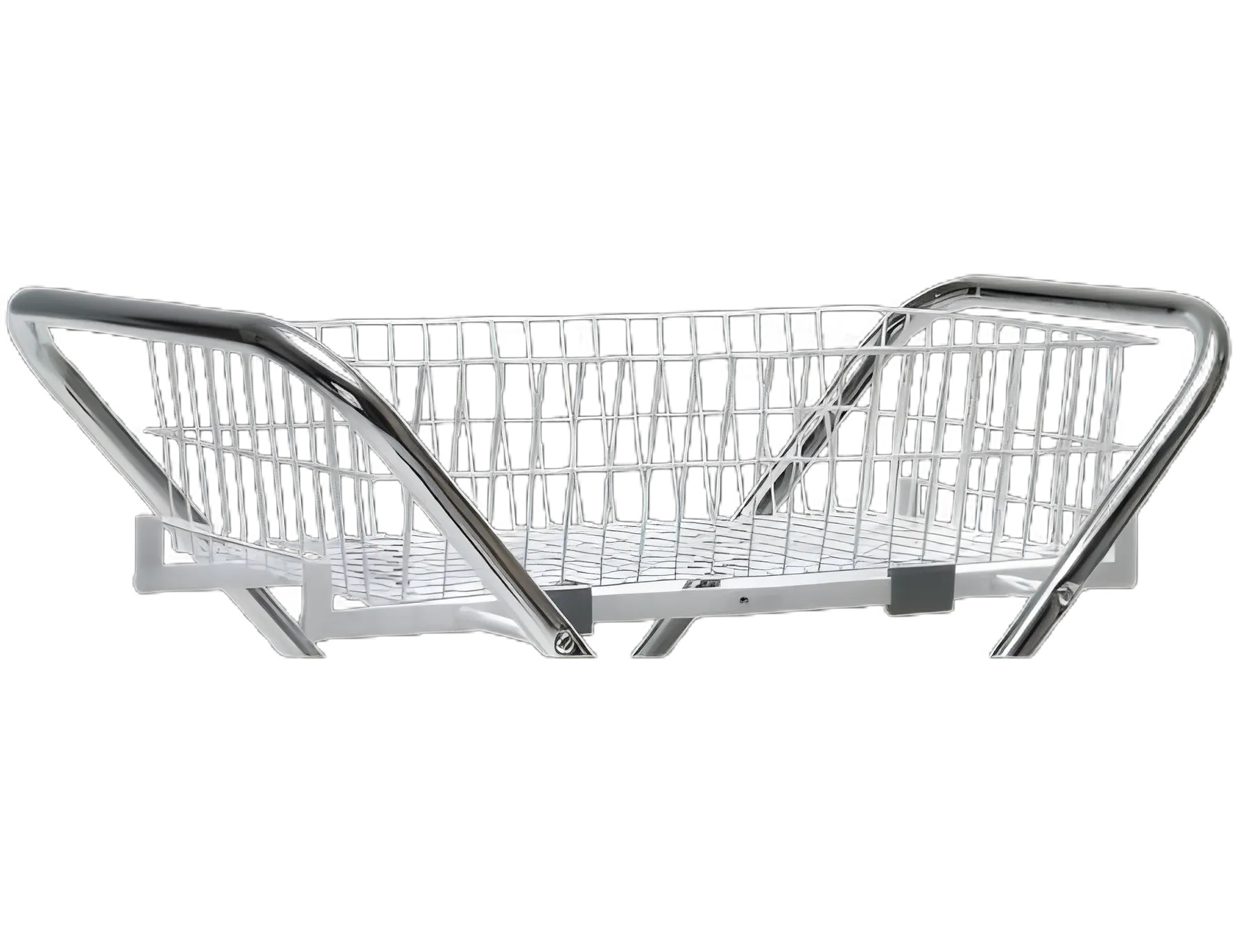FlexyCart 6 Inch Wire Storage Basket for Medical Carts
