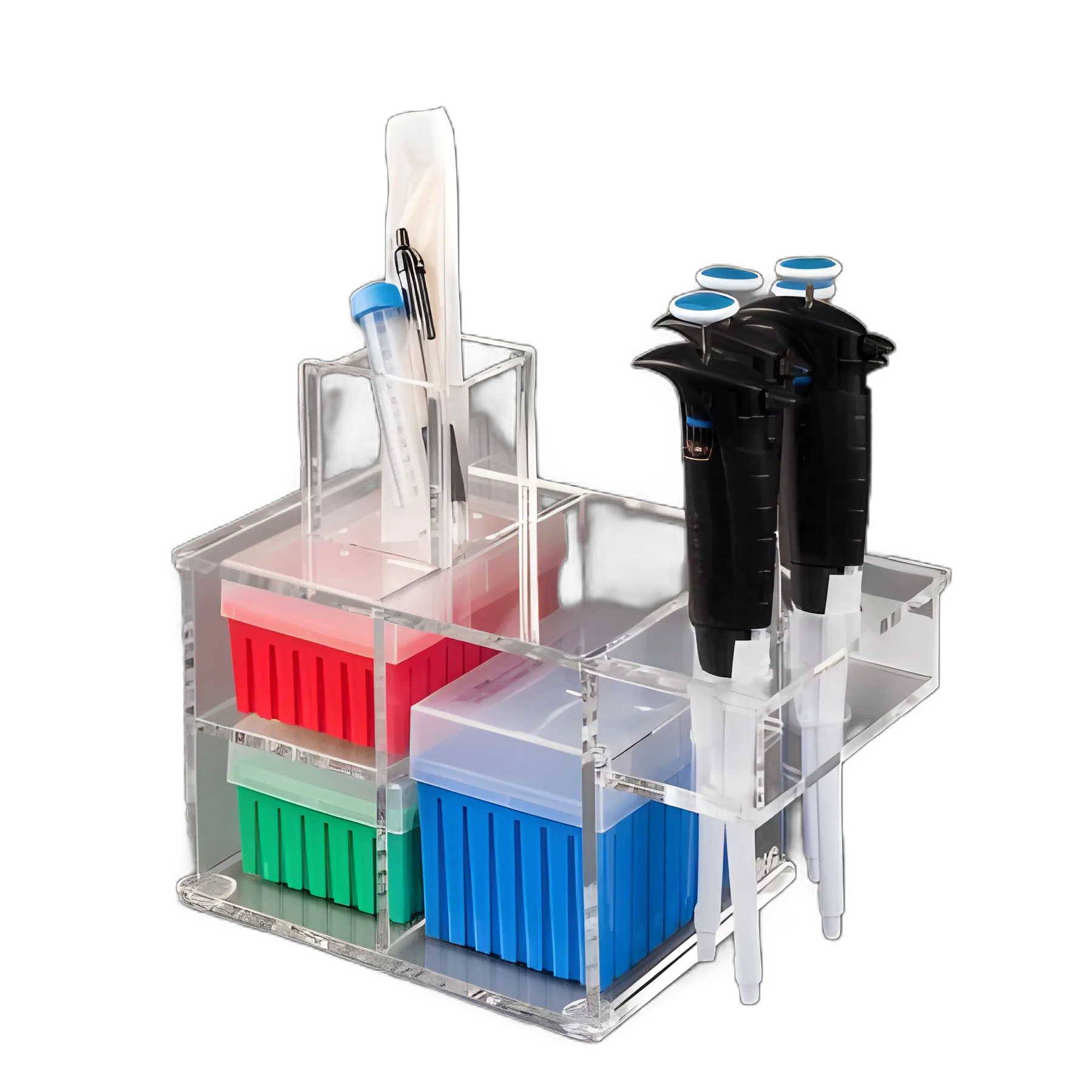 Poltex Pipette and Tip Holder for Rainin Pipettes and Compatible Models