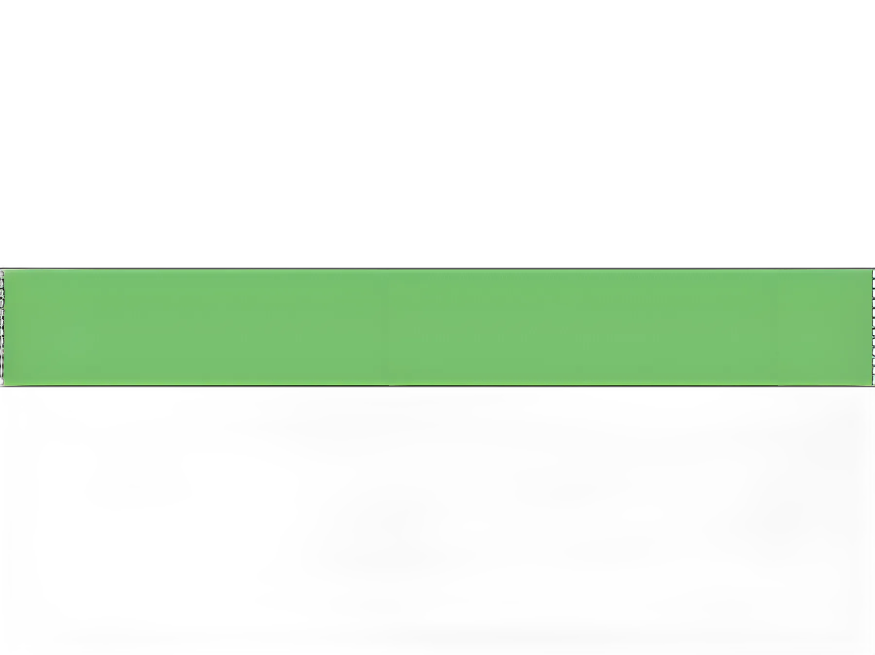 Blank Instrument Tape Colored Identification Tape Green Tape 1/4 X 500 Inch - SMT-38-3