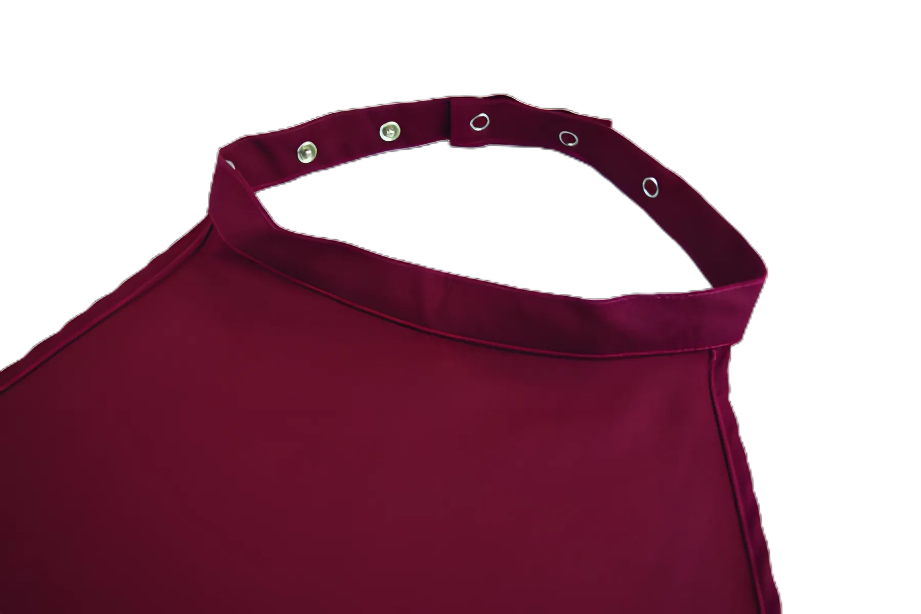 Apron Bib Snap Closure Reusable Polyester