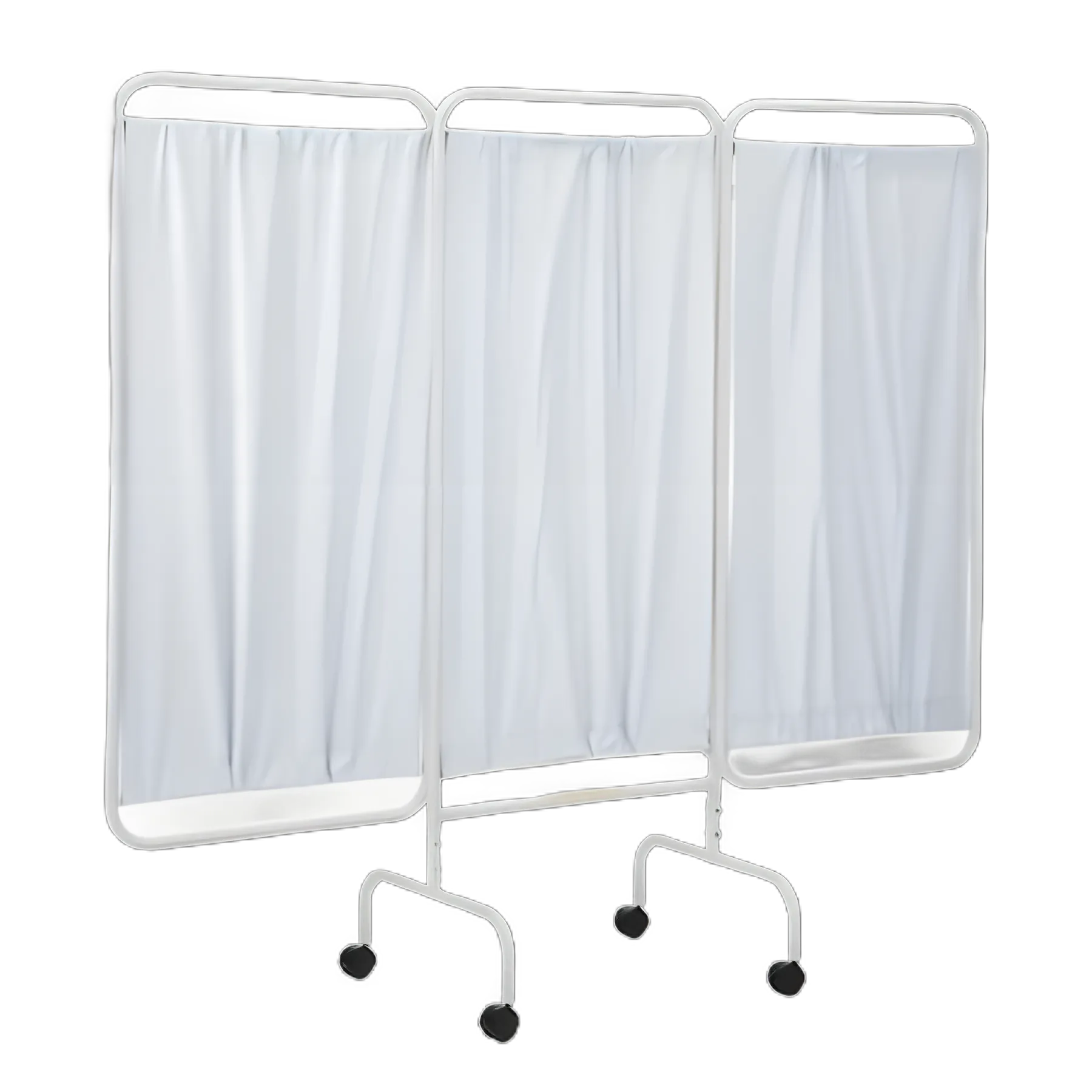 Privacy Screen 3-Panel 27"W x 81"L without Mesh - Medical Privacy Divider