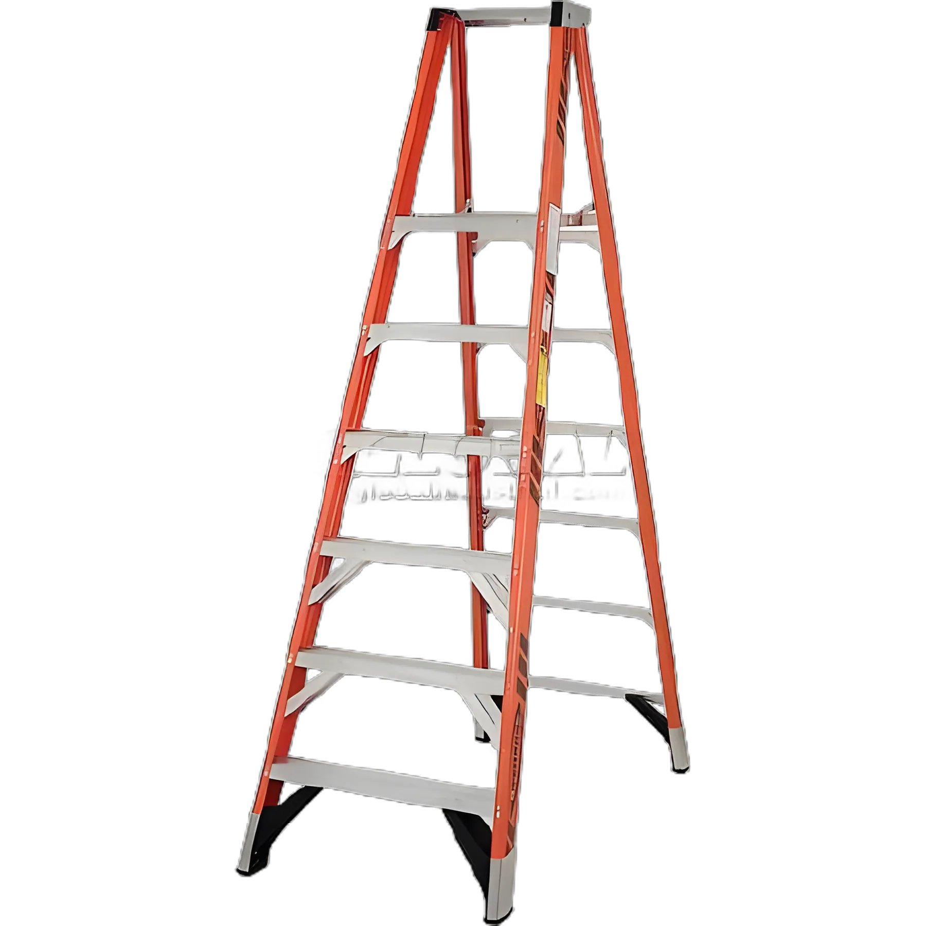 Werner® Fiberglass/Aluminum Step Ladder - Type 1AA 375 lb. Rated for Medical Facilities