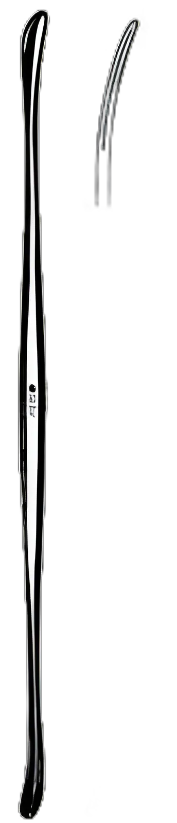 Sklar® Penfield #5 Dissector, 7-1/4 Inch, Double Ended, Slightly Curved, Blunt Tips, Stainless Steel