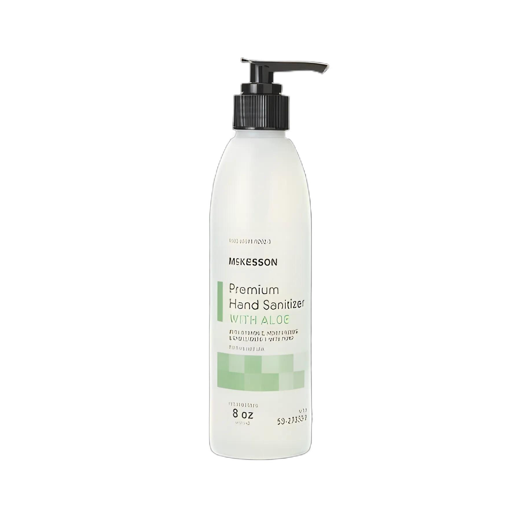 Hand Sanitizer with Aloe McKesson Premium 8 oz. Ethyl Alcohol Gel Pump Bottle