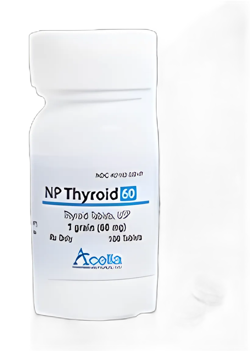 NP Thyroid® Thyroid, Porcine 90 mg Tablet Bottle 100 Tablets