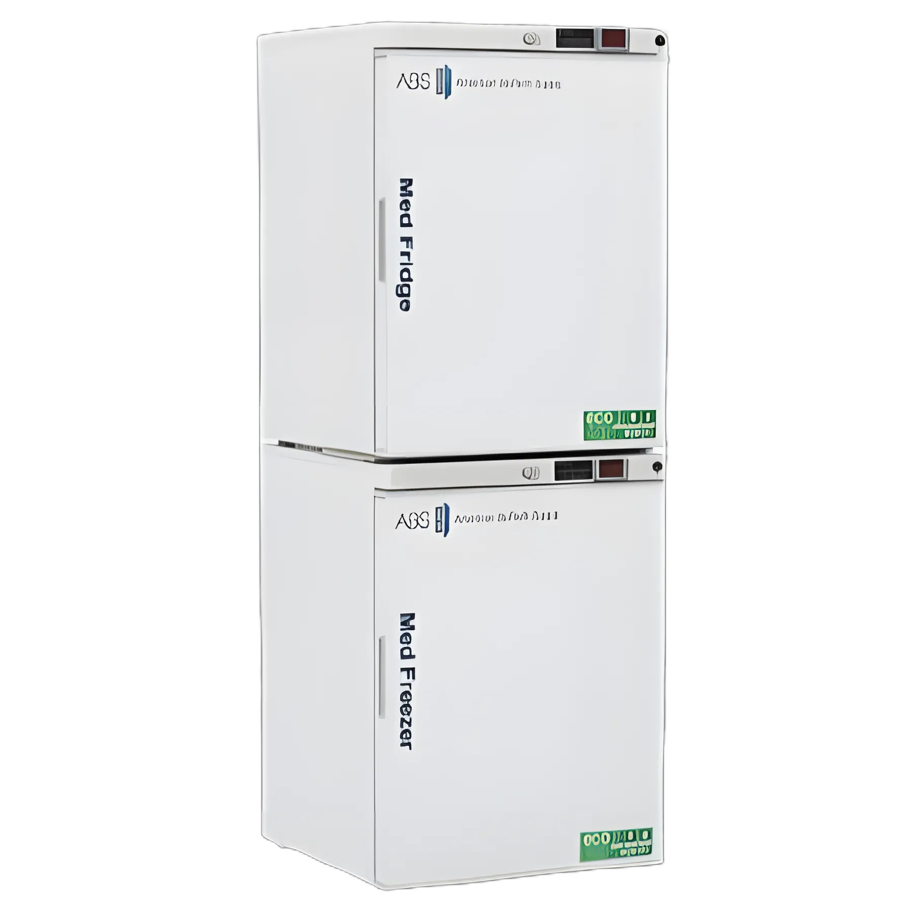 ABS® 9.2 cu.ft Laboratory Refrigerator/Freezer Dual Door with Manual & Cycle Defrost - PH-ABT-HC-RFC1020