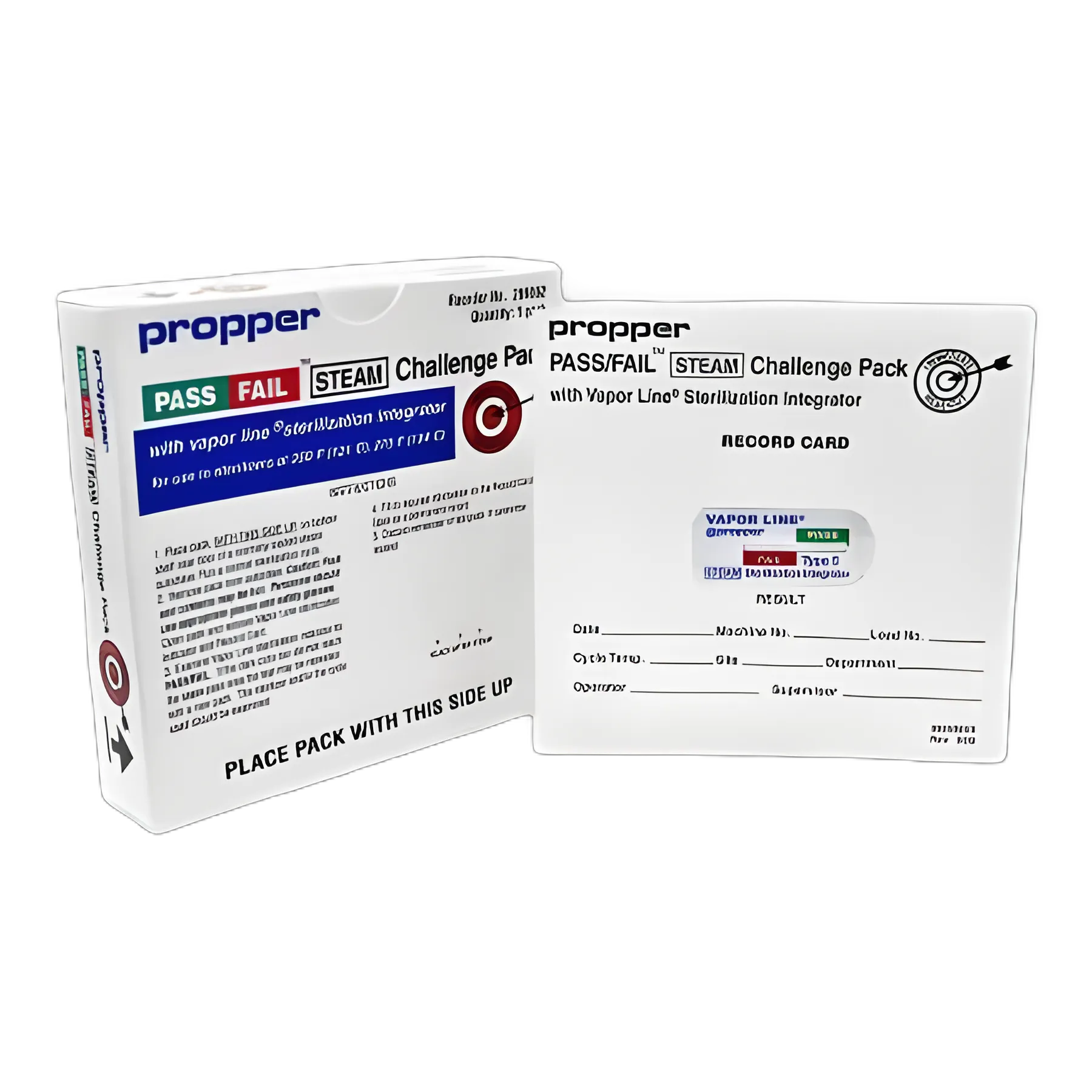 Pass/Fail™ Sterilization Indicator Challenge Pack Steam 2 Inch