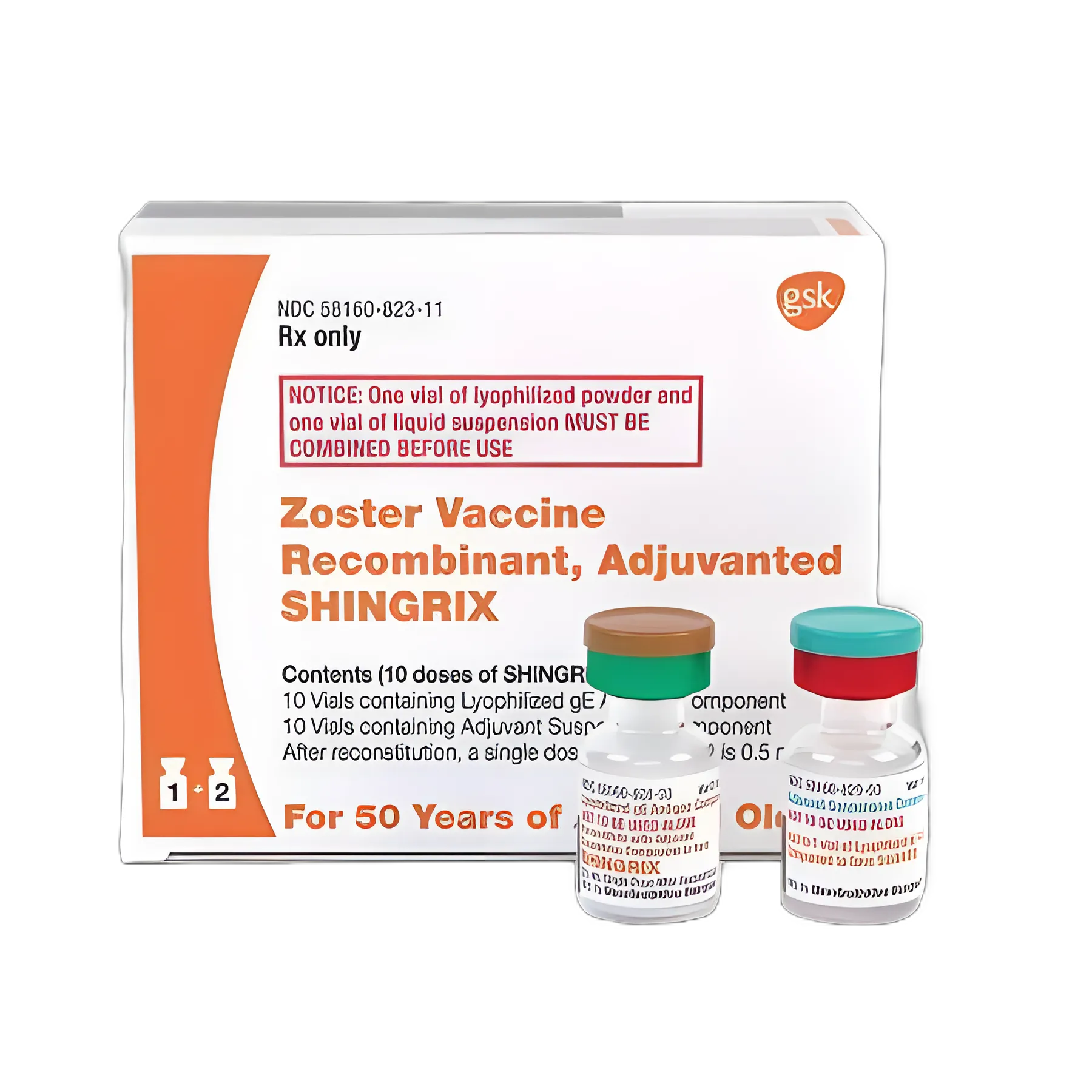 Shingrix® Shingles Vaccine for Adults 50+ and Immunocompromised Individuals