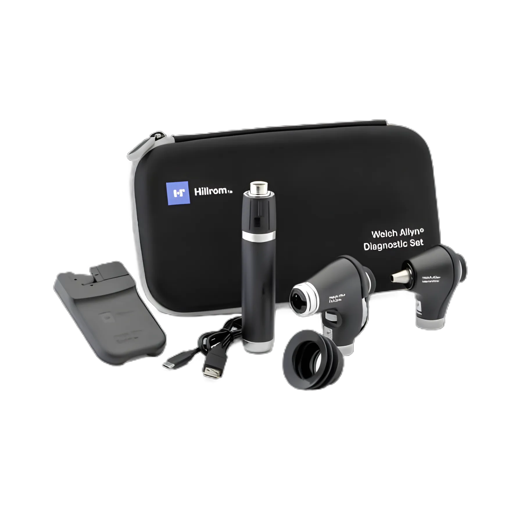 Welch Allyn 3.5V Diagnostic Set with PanOptic Plus LED Ophthalmoscope & MacroView Plus LED Otoscope