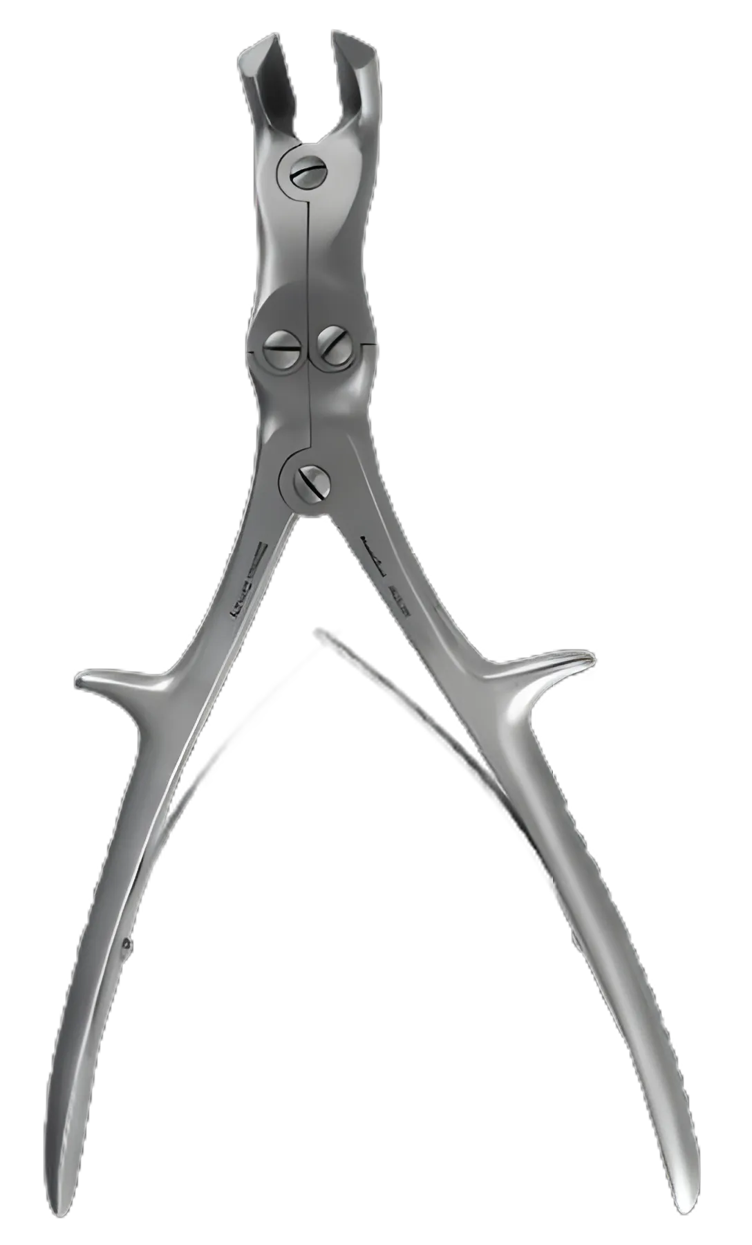 Bone Cutting Forceps MeisterHand® Stille-Horsley 10-1/2 Inch Length Surgical Grade German Stainless Steel NonSterile NonLocking Plier Handle with Spring Angled