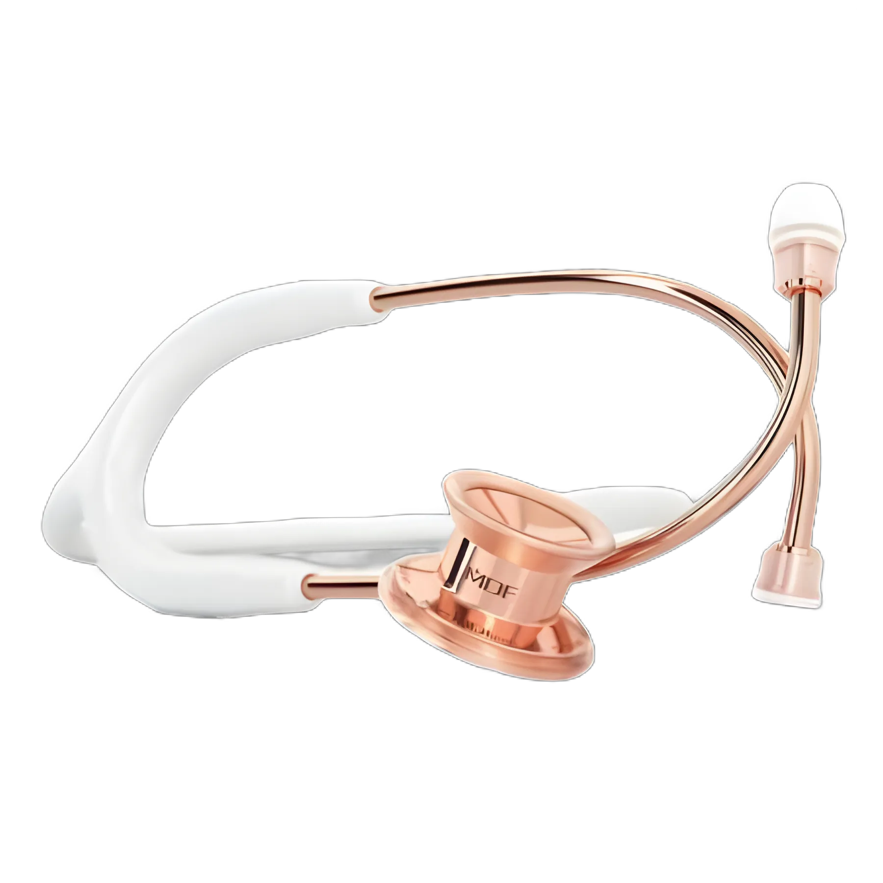 Clinician Stethoscope MD ONE® Rose Gold 1-Tube Double Sided Chestpiece