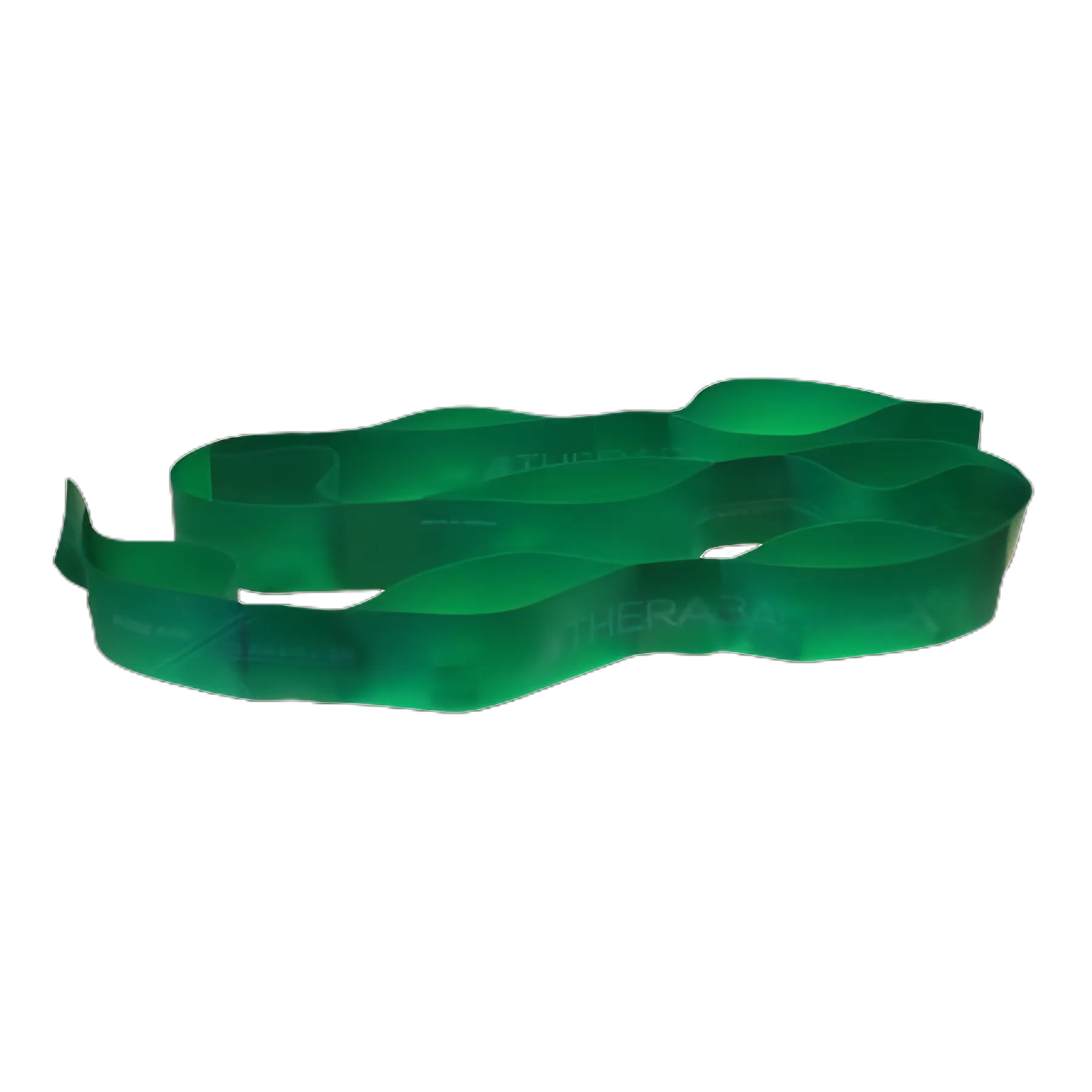 TheraBand CLX Green Exercise Resistance Band with Loops, 4 Inch X 25 Yard, Heavy Resistance