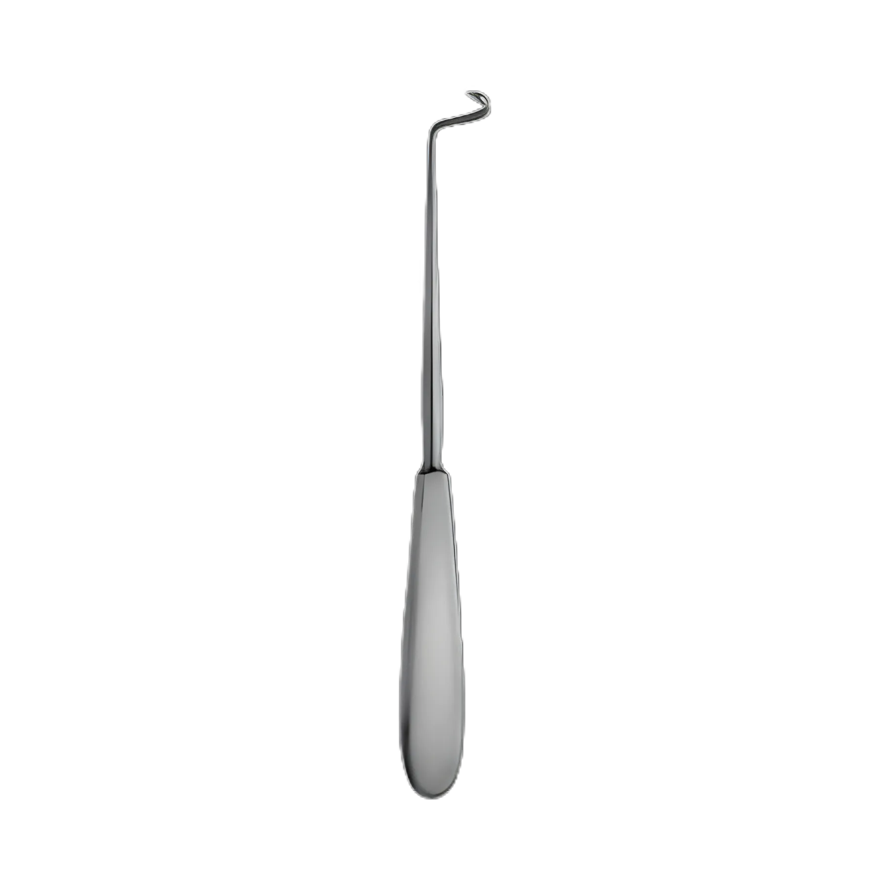 V. Mueller Ligature Carrier 8 Inch Deschamps Sharp Right Type, Stainless Steel, Reusable