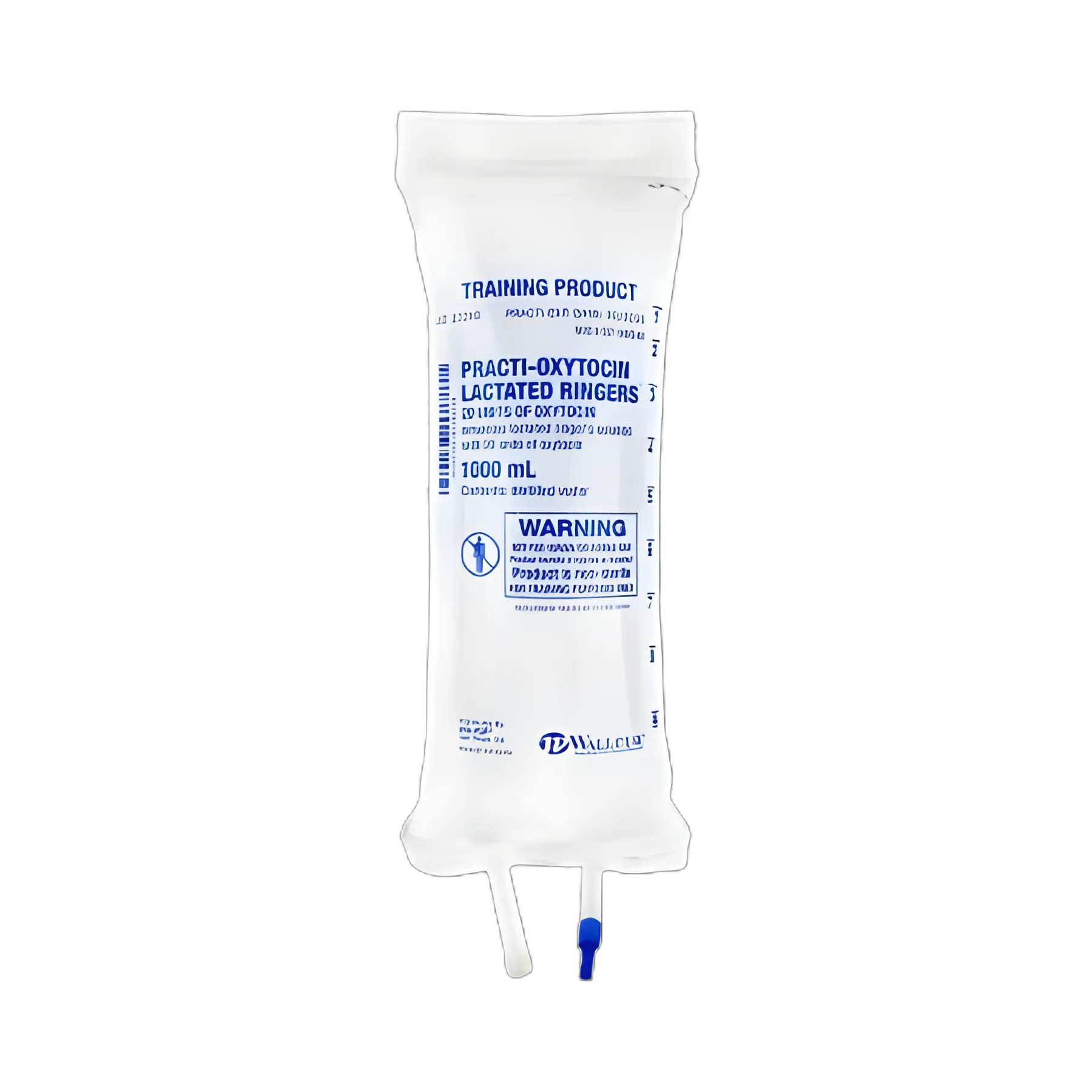 Wallcur Practi-Oxytocin Lactated Ringer's 1000mL IV Training Bag