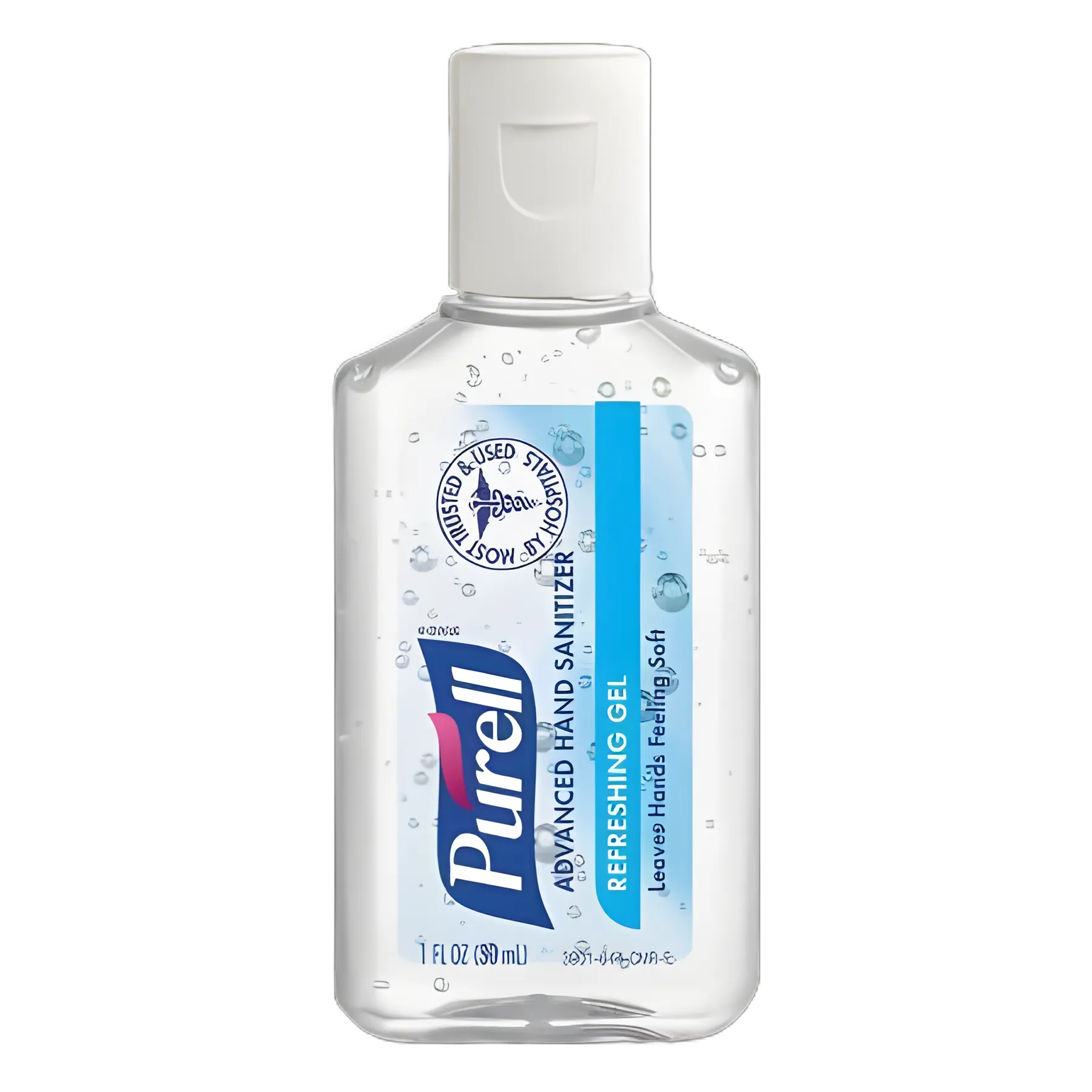 Purell Advanced Hand Sanitizer Gel, 1 oz. Bottle - Ethyl Alcohol 70%