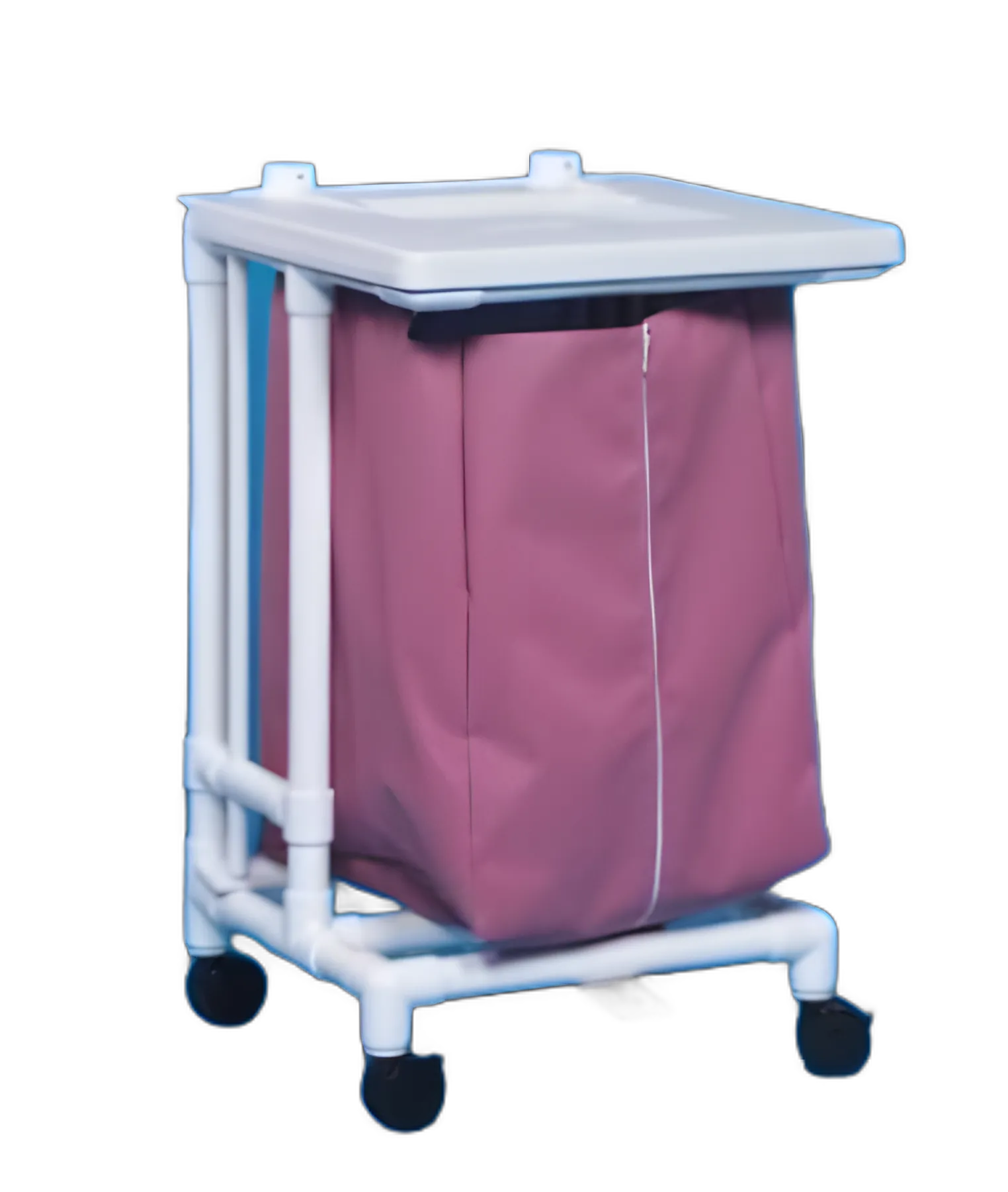 Single Hamper with Bag Jumbo 4 Casters 55 gal. - JH41 FP - 1