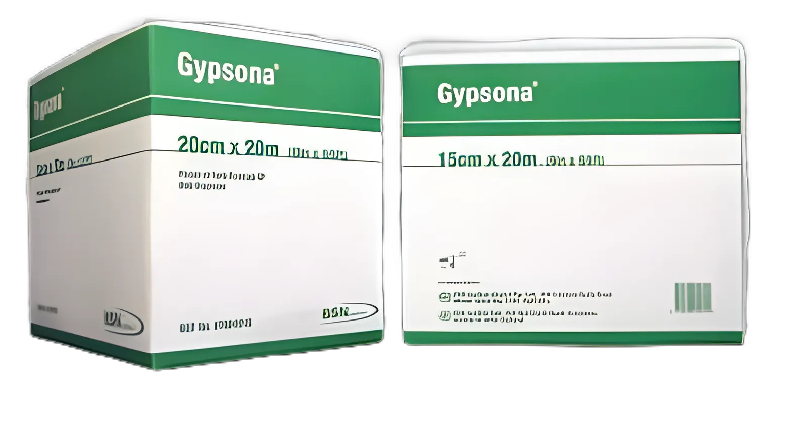 Plaster Bandage Gypsona® Endless Slab Dispenser Pack 6 Inch X 65 Foot Plaster of Paris White