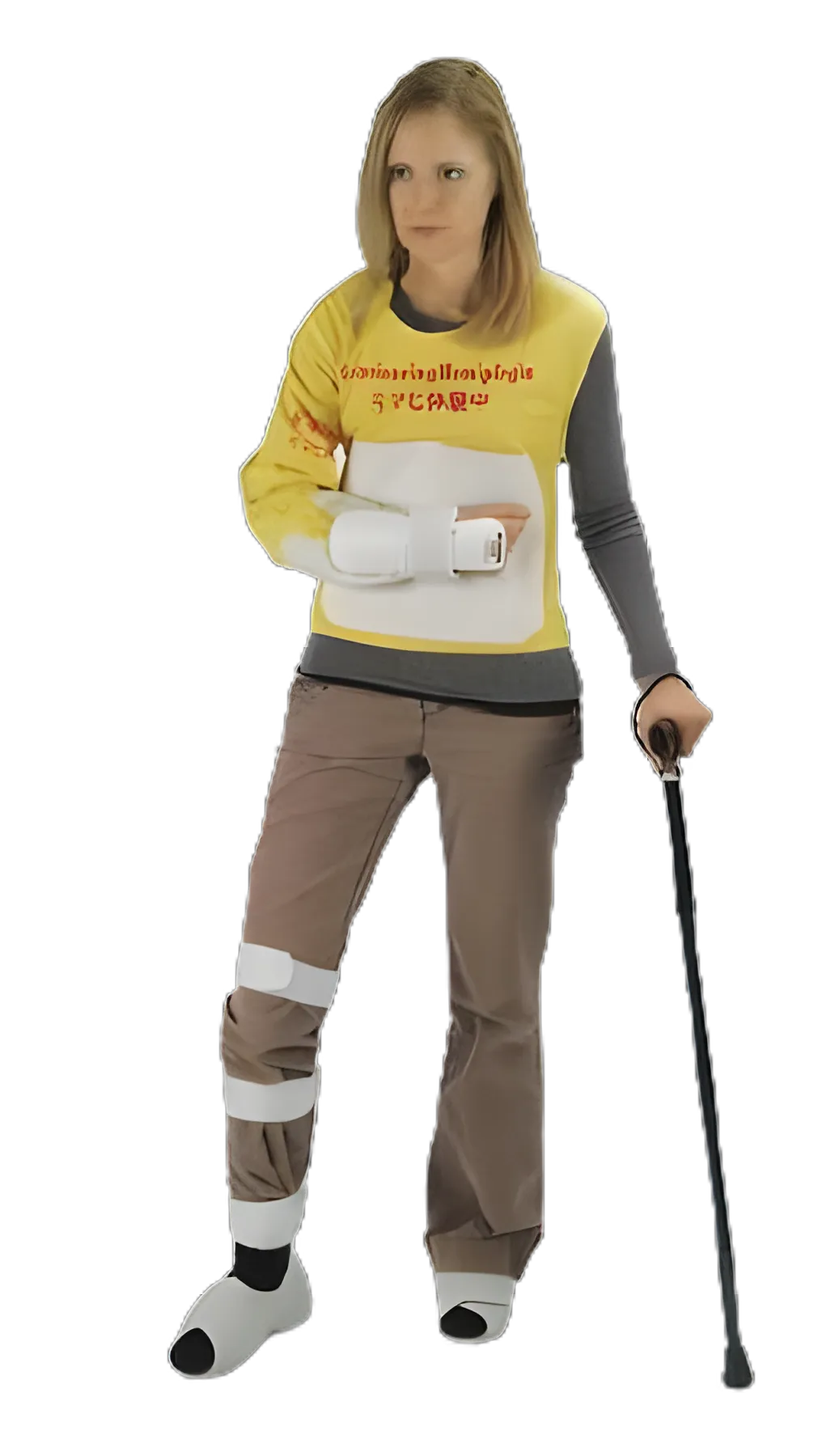 Hemiplegia Simulation Suit - Gender Neutral, Large Size, 6-1/2 lbs by Nasco Healthcare