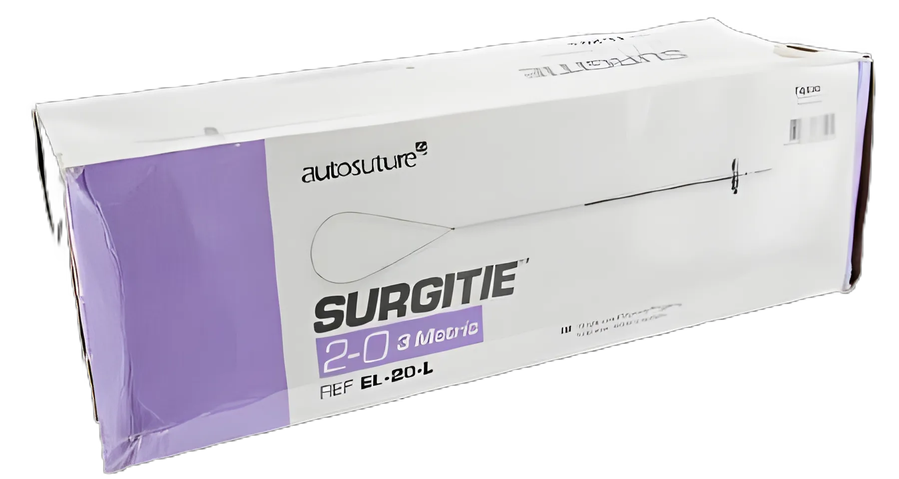 Absorbable Ligating Loop with Suture Surgitie™ with Polysorb™ Polyester Braided Size 2-0