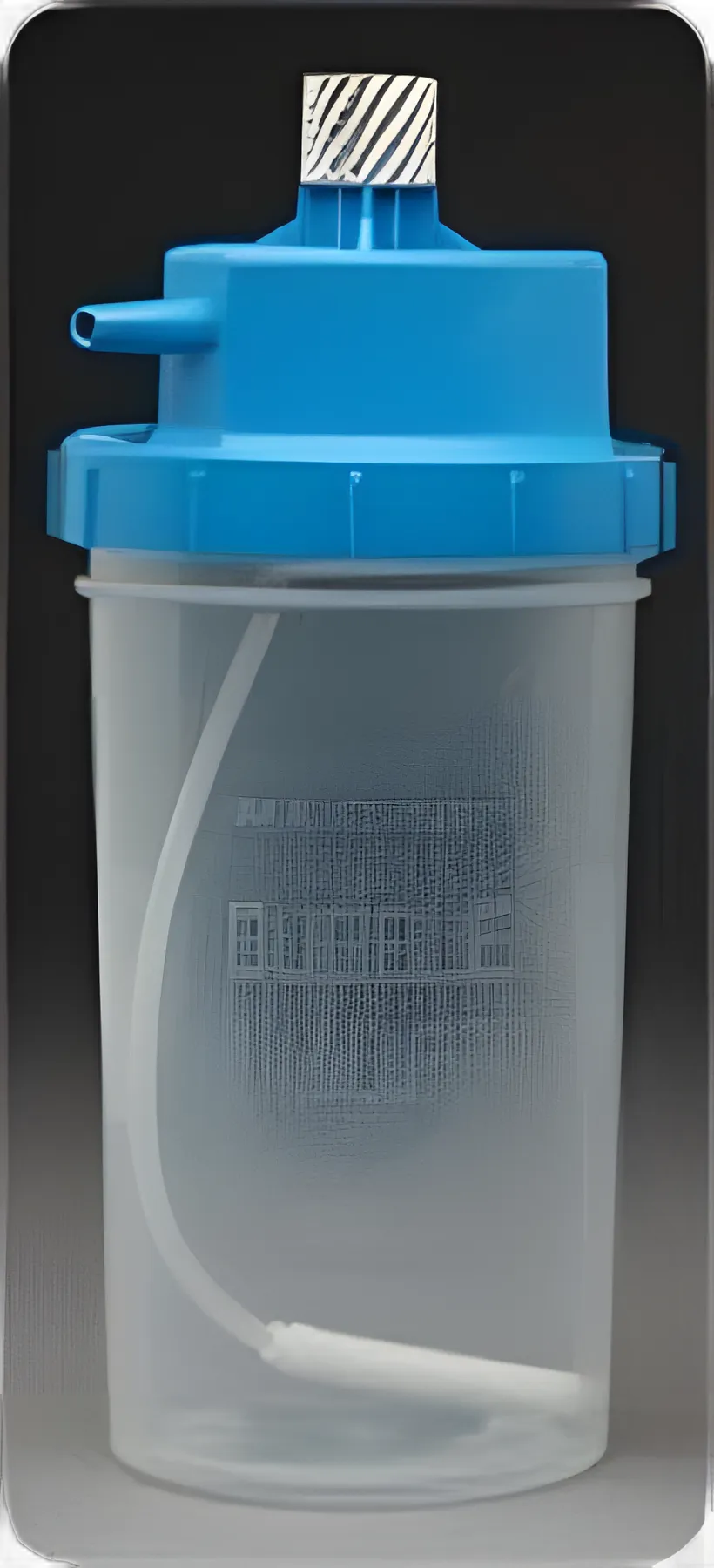 B & F Medical Bubble Humidifier 300 mL Unfilled Universal - 64376