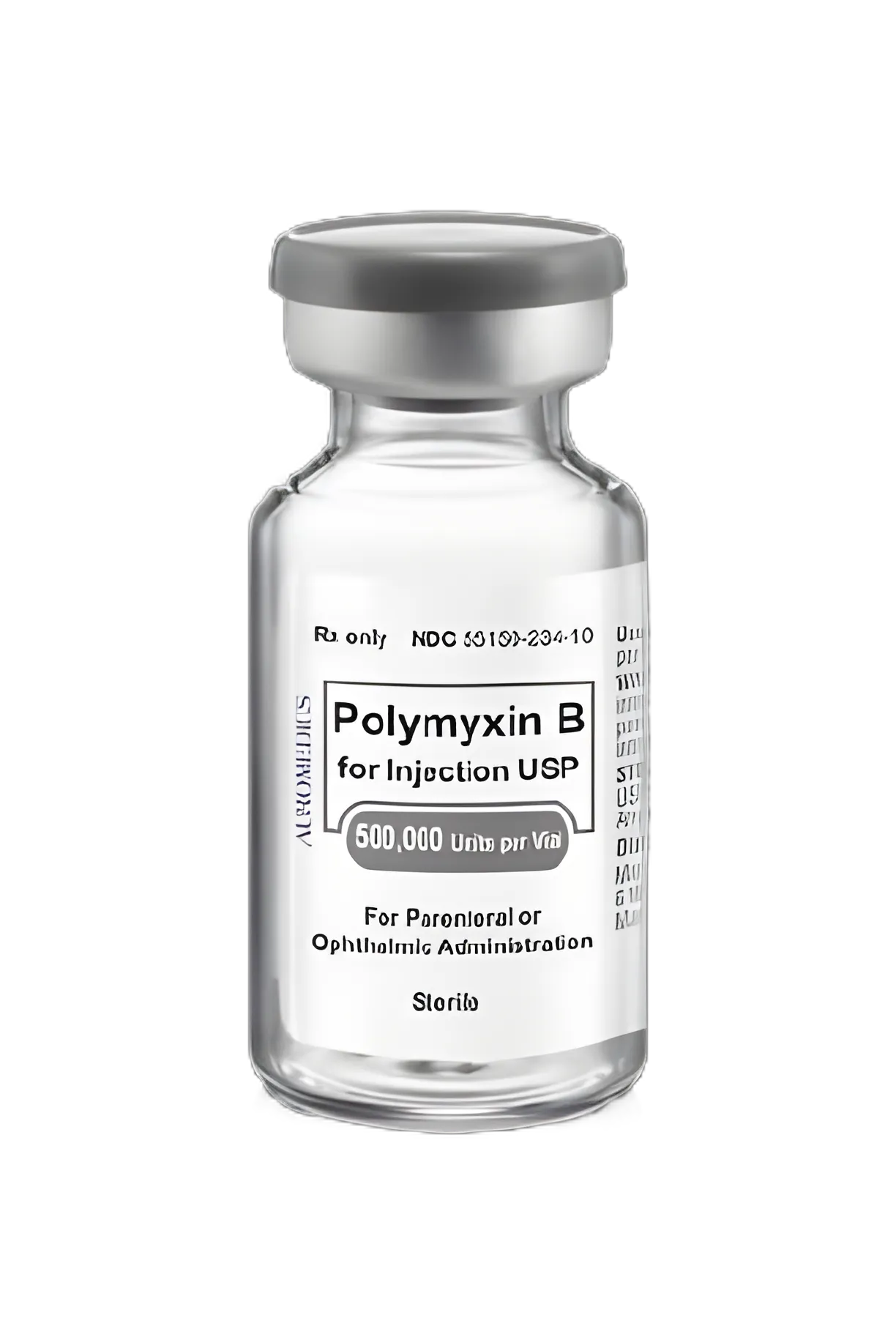 Polymyxin B Sulfate Injection 500,000 Unit - Preservative Free, Single-Dose Vial by Auromedics