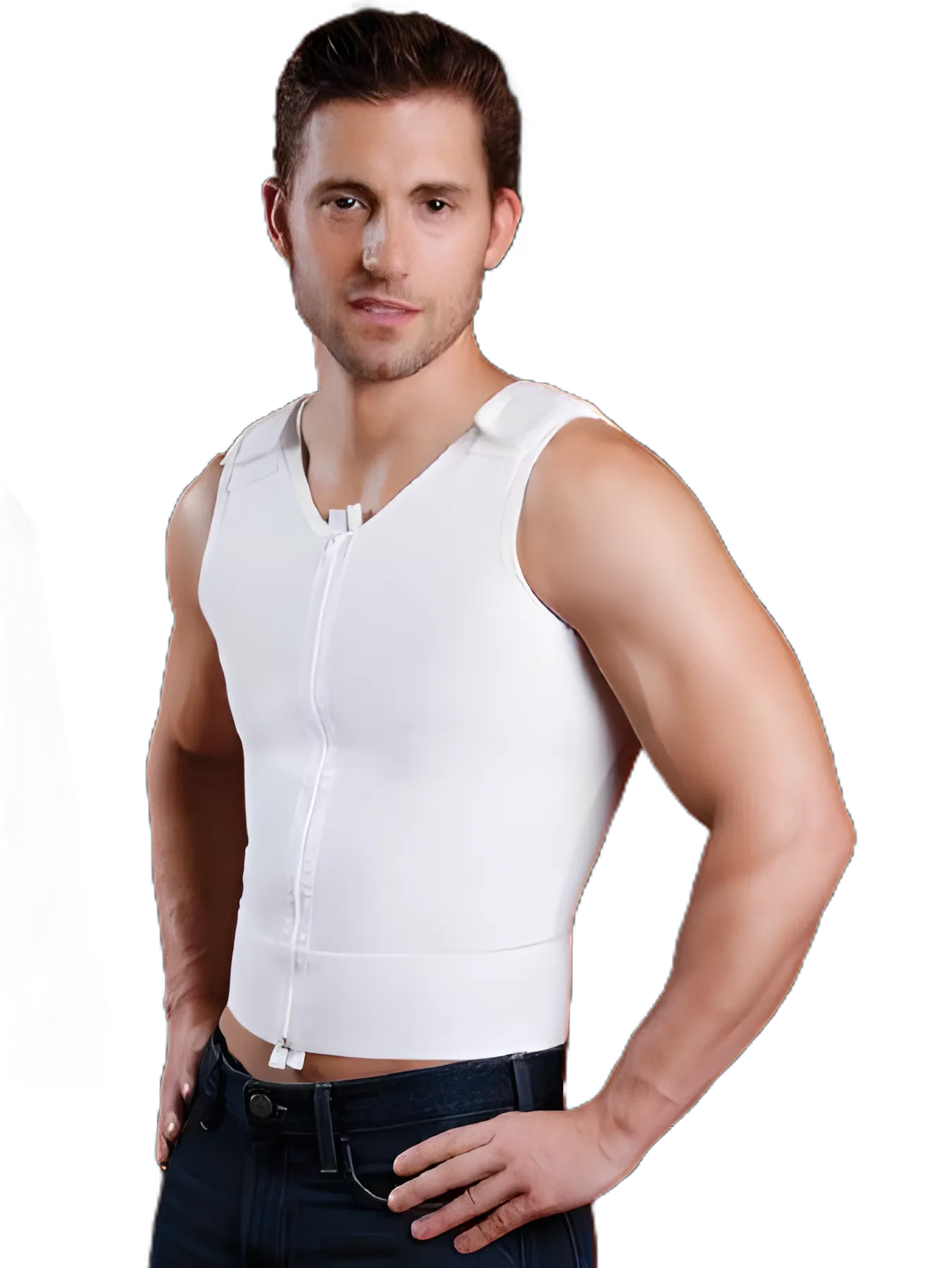 Vest Medium White - T-1000-M