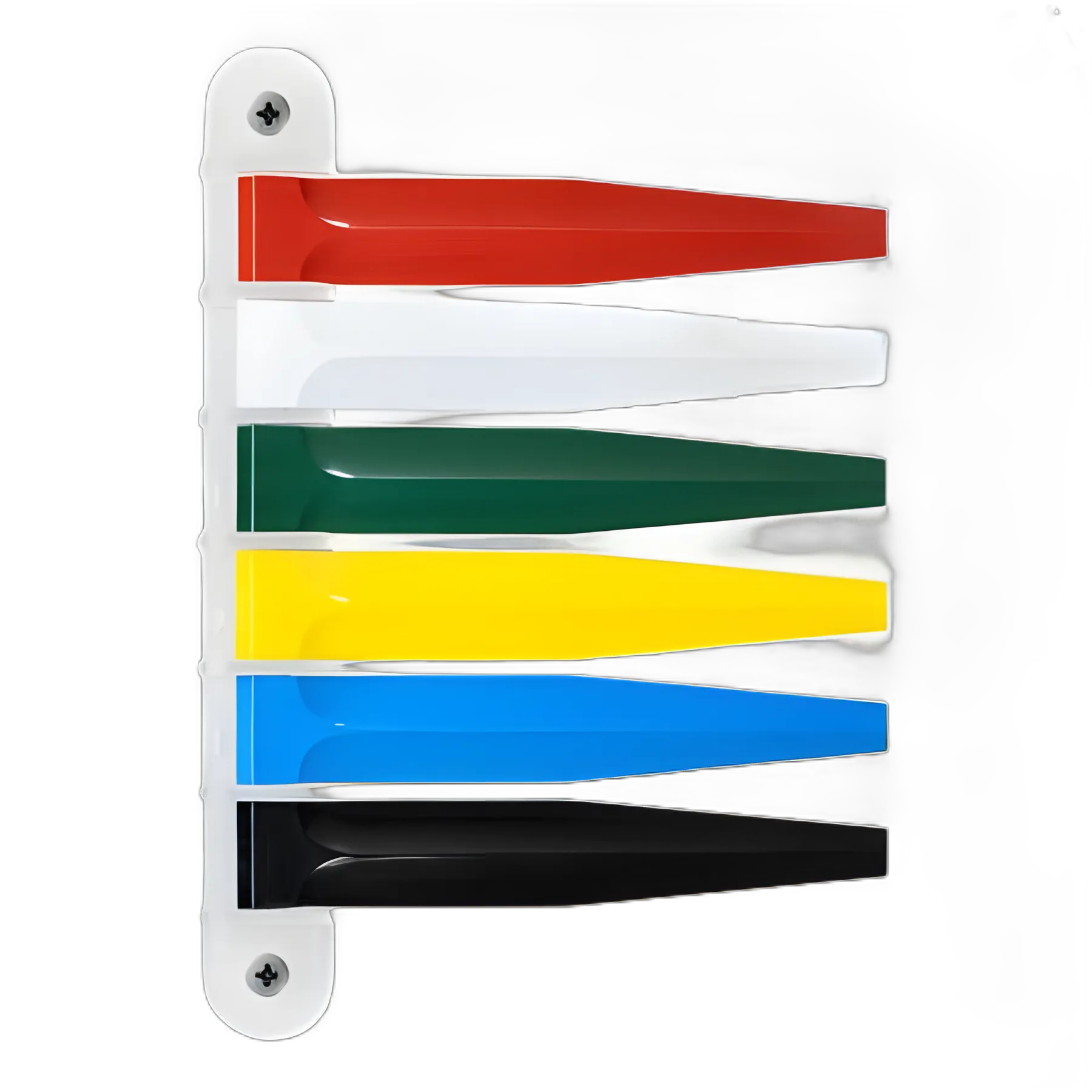 Exam Room Signal Flag McKesson Wall Mount 6 Flag 10.5 X 7 Inch