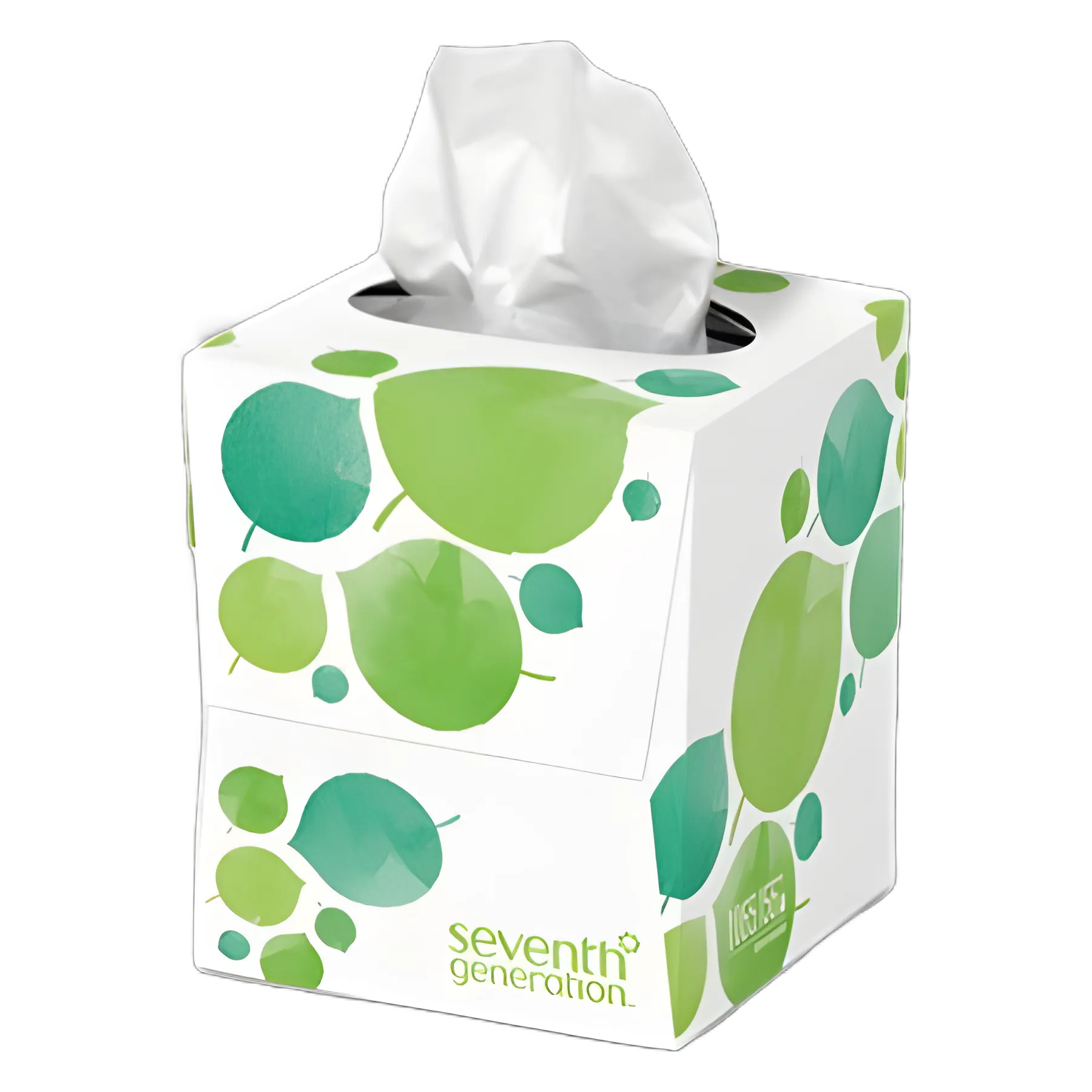 100% Recycled Facial Tissue, 2-Ply, White, 85 Sheets/Box
