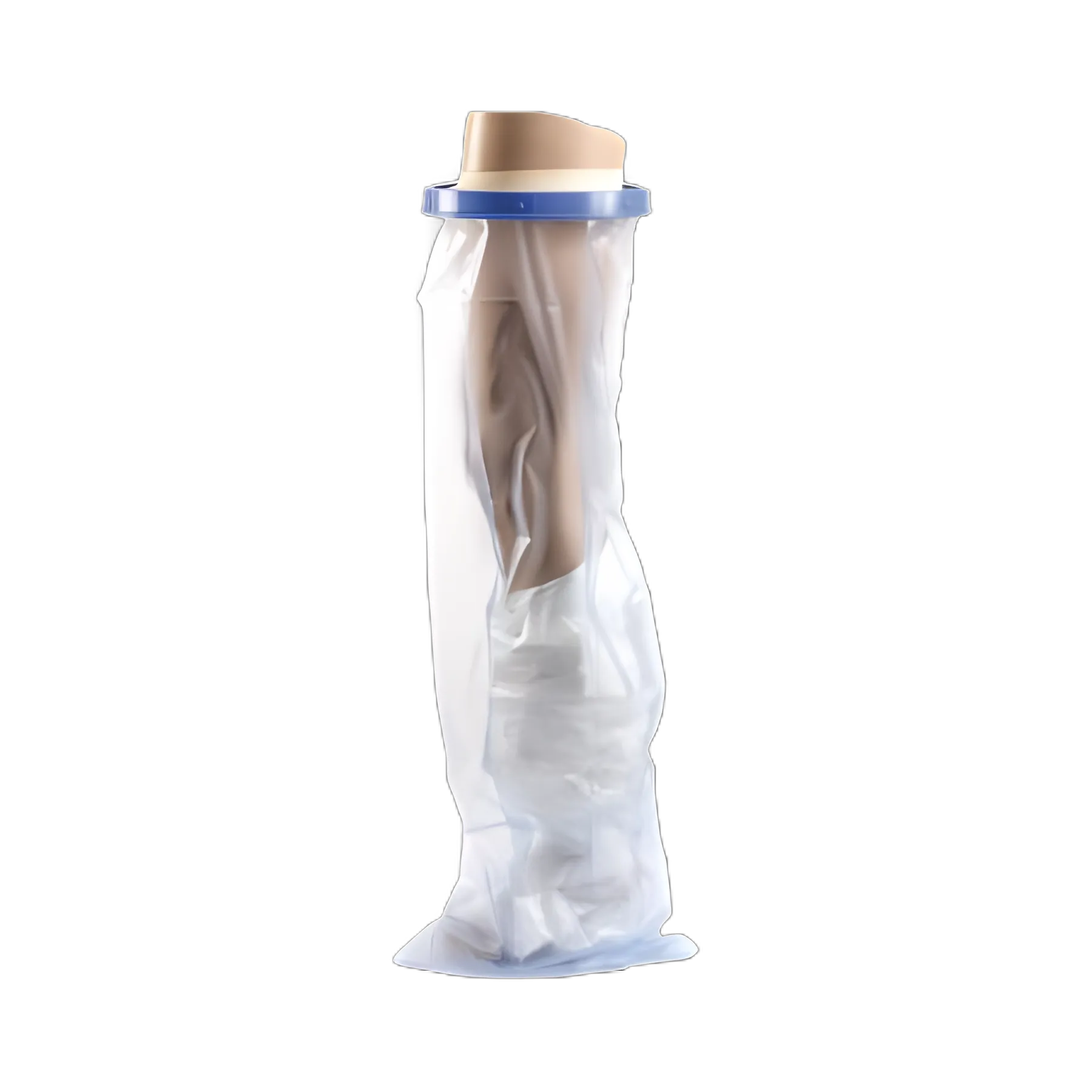 Full Leg Cast Protector Vinyl 42 Inch - Waterproof Cast Cover by Mabis Healthcare