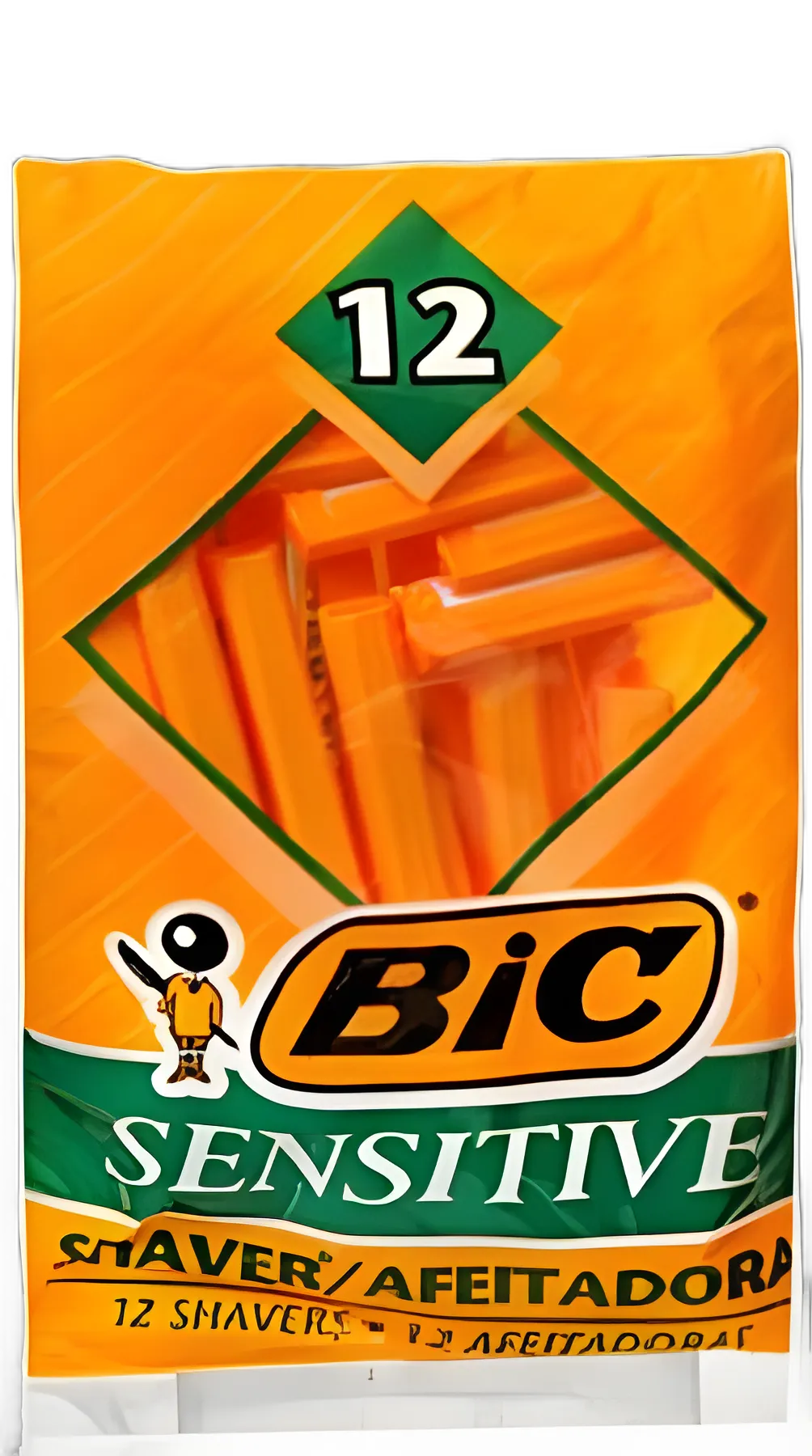 Personal Razor Bic® Sensitive Single Edge Single Blade NonSterile Disposable