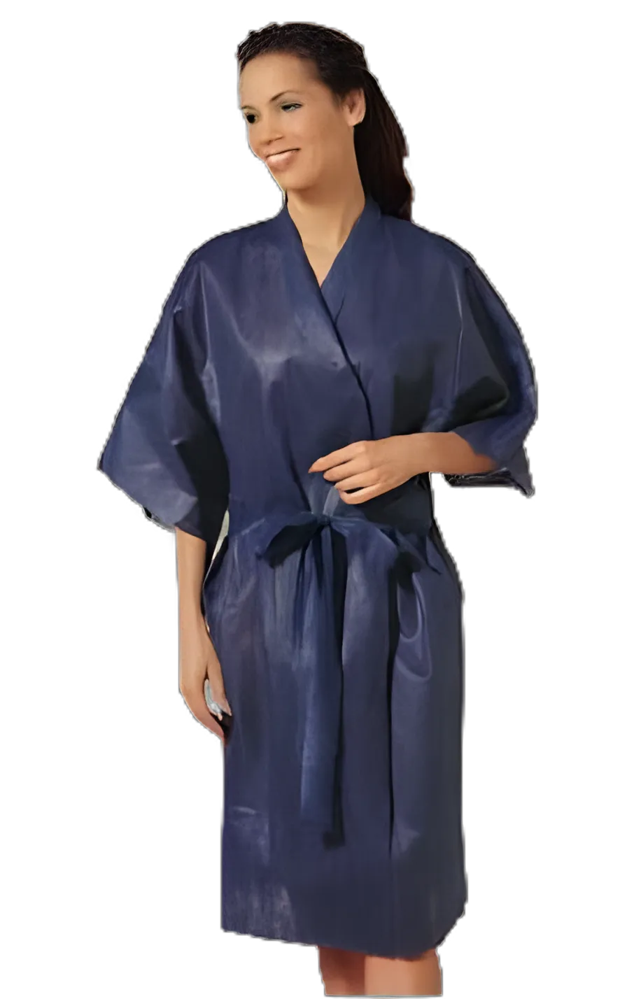 Patient Robe Tech Styles® Small / Medium Dark Blue Reusable